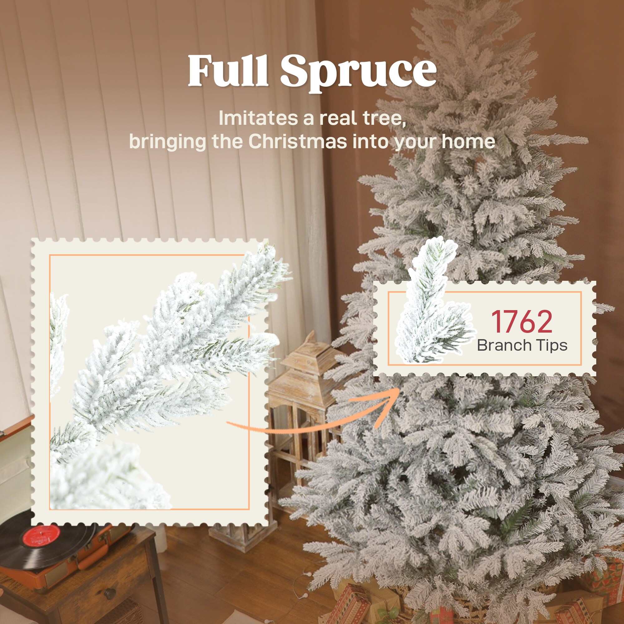 LUXEYARD DS-M-BAC07382 Artificial-Christmas-Trees - View #6