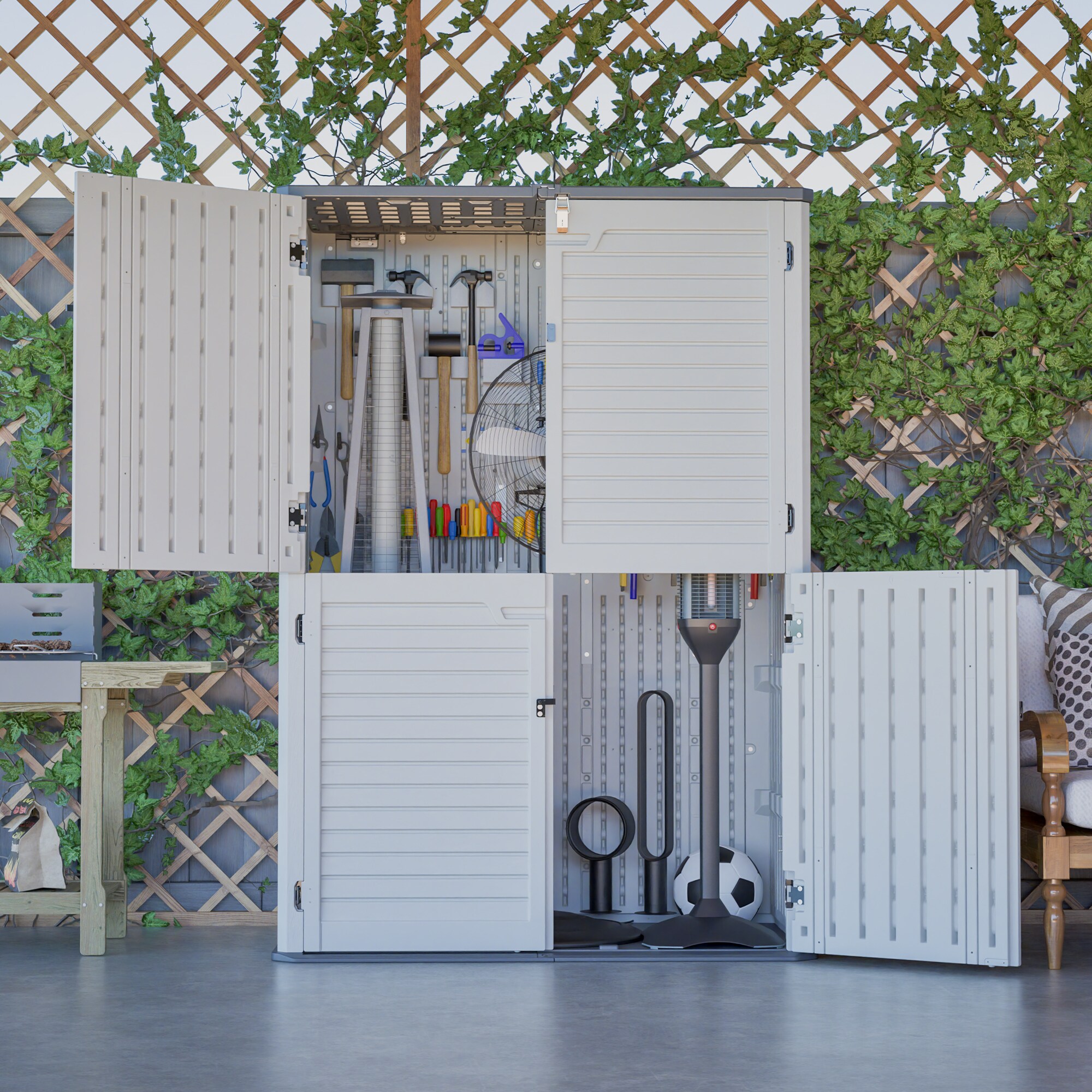 Siavonce XHW2505S00081 Small-Outdoor-Storage - View #12