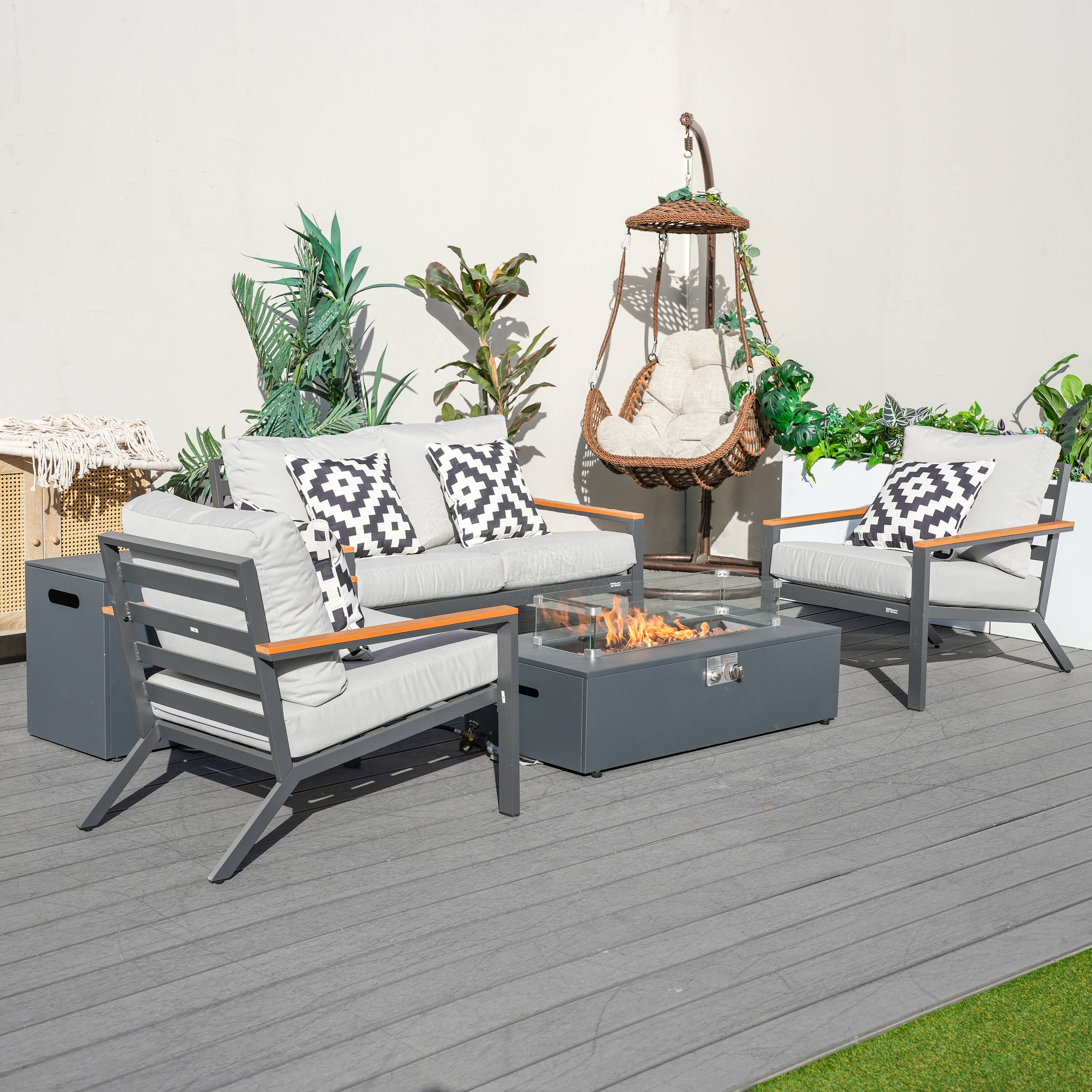 Direct Wicker DWG-2481LS2SC&2513G Patio-Conversation-Sets - View #4