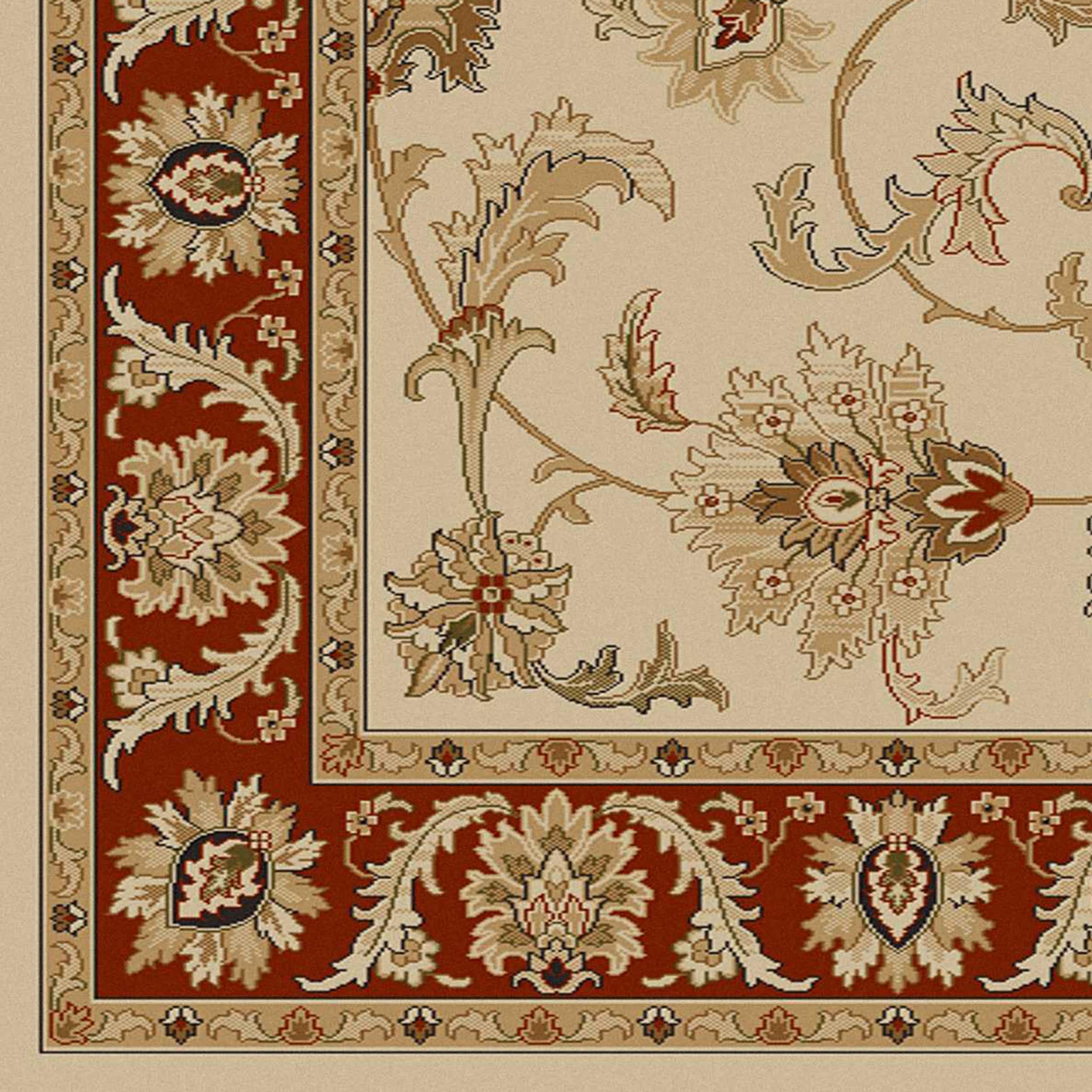 Radici USA 1621/1741/IVORY/BRIC rugs - View #4