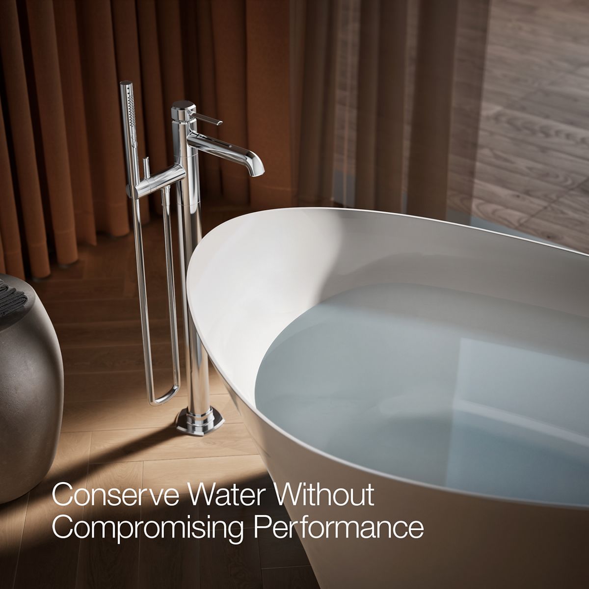 KOHLER T27025-4-CP Roman-Tub-Faucets - View #10