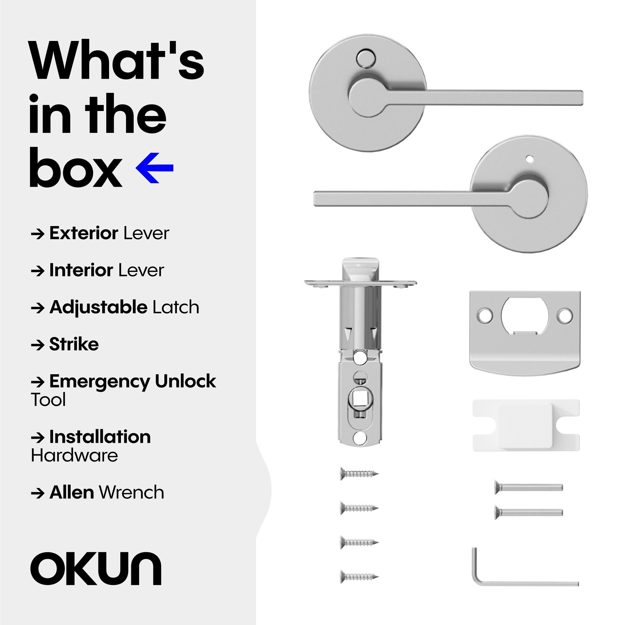 OKUN OK1005CHPRK2 Door-Handles - View #9