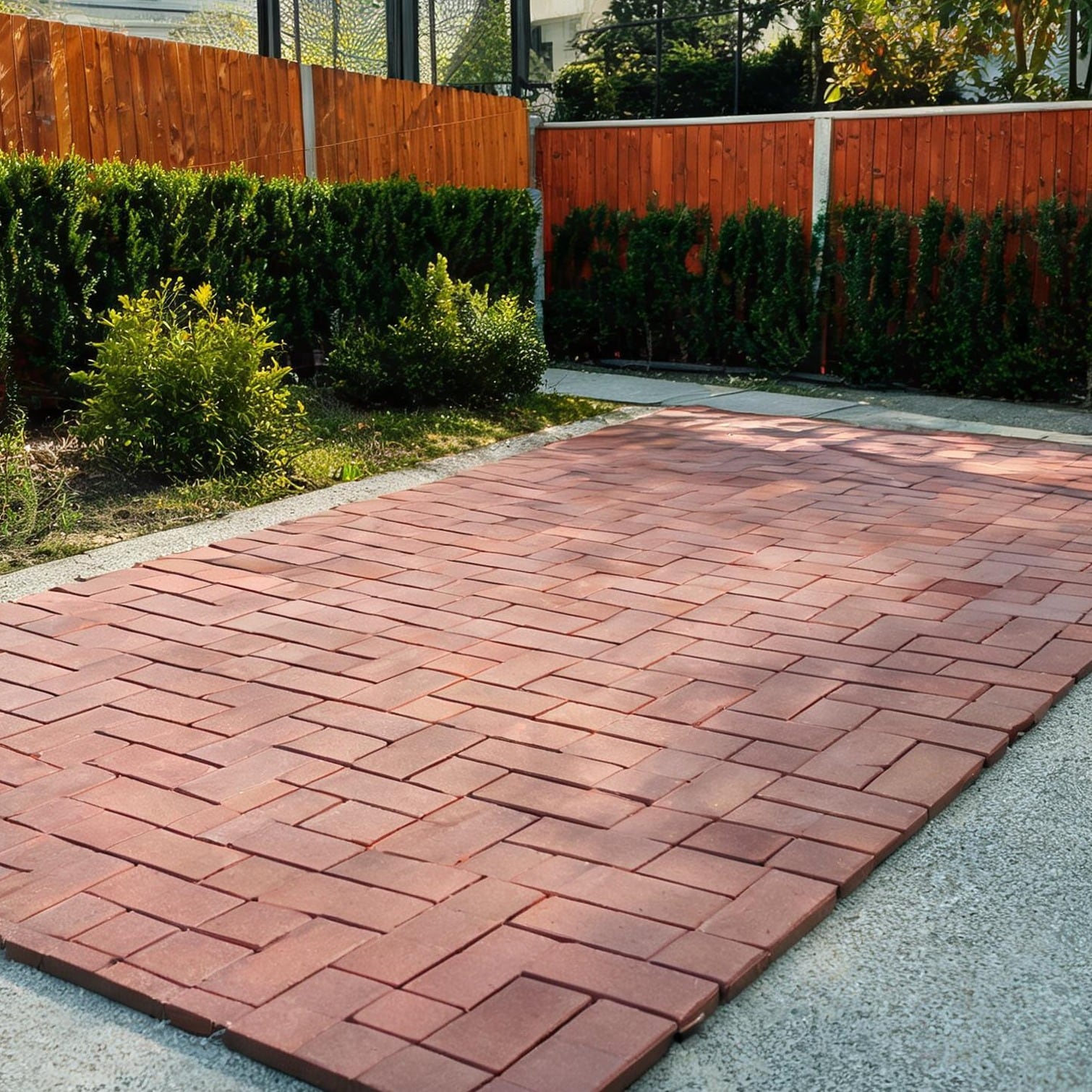 SunJet Other Bedroom Furniture combining Snap-Together Outdoor Patio Flooring and Water-Resistant Design with As Pic and Polypropylene Interlocking