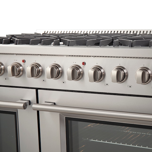 FORNO Galiano 36-in 6 Burners 5.36-cu ft Freestanding Natural Gas