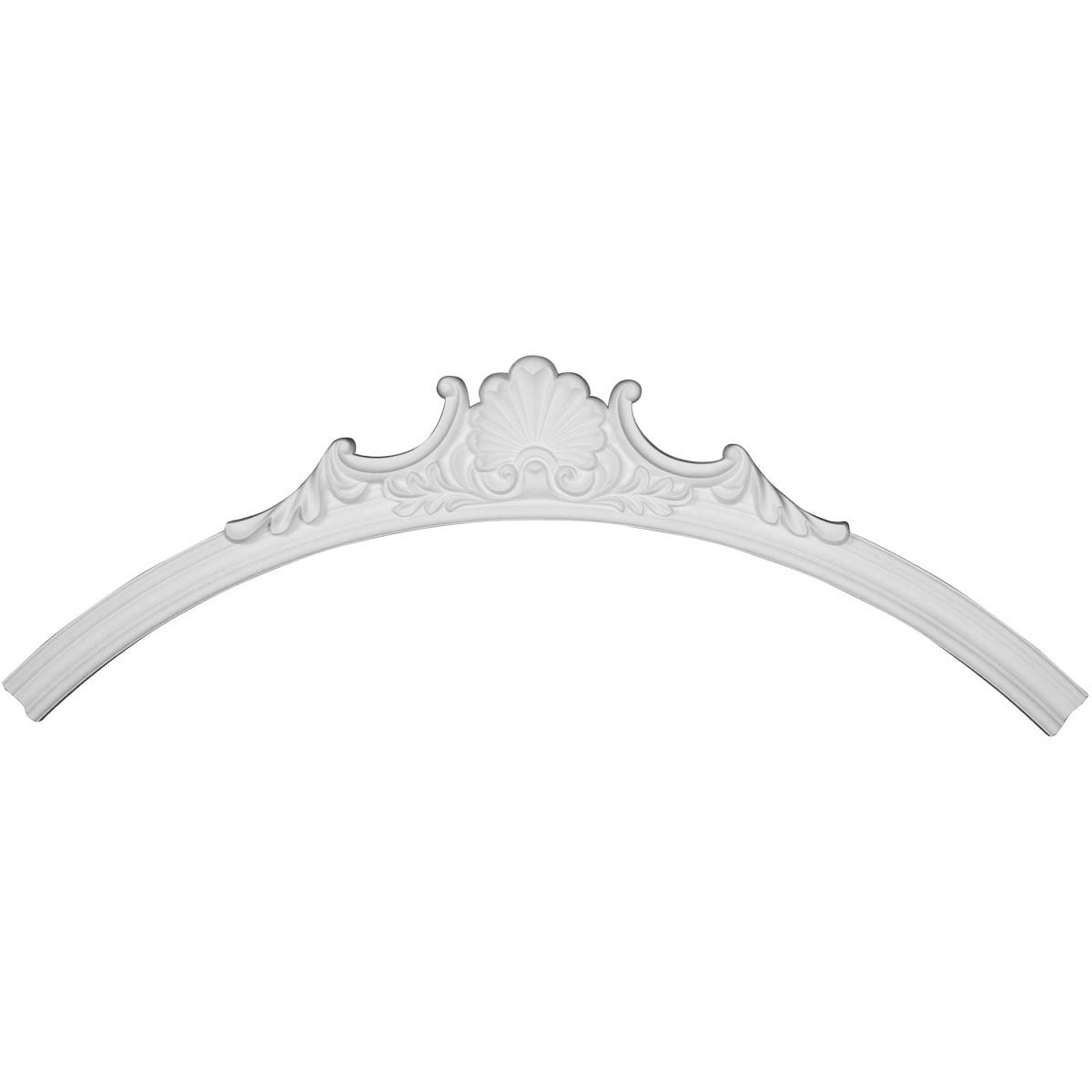 Ekena Millwork CR93SH Shell 3.375-Inches x 93.375-Inches Quarter Polyurethane Ceiling Ring