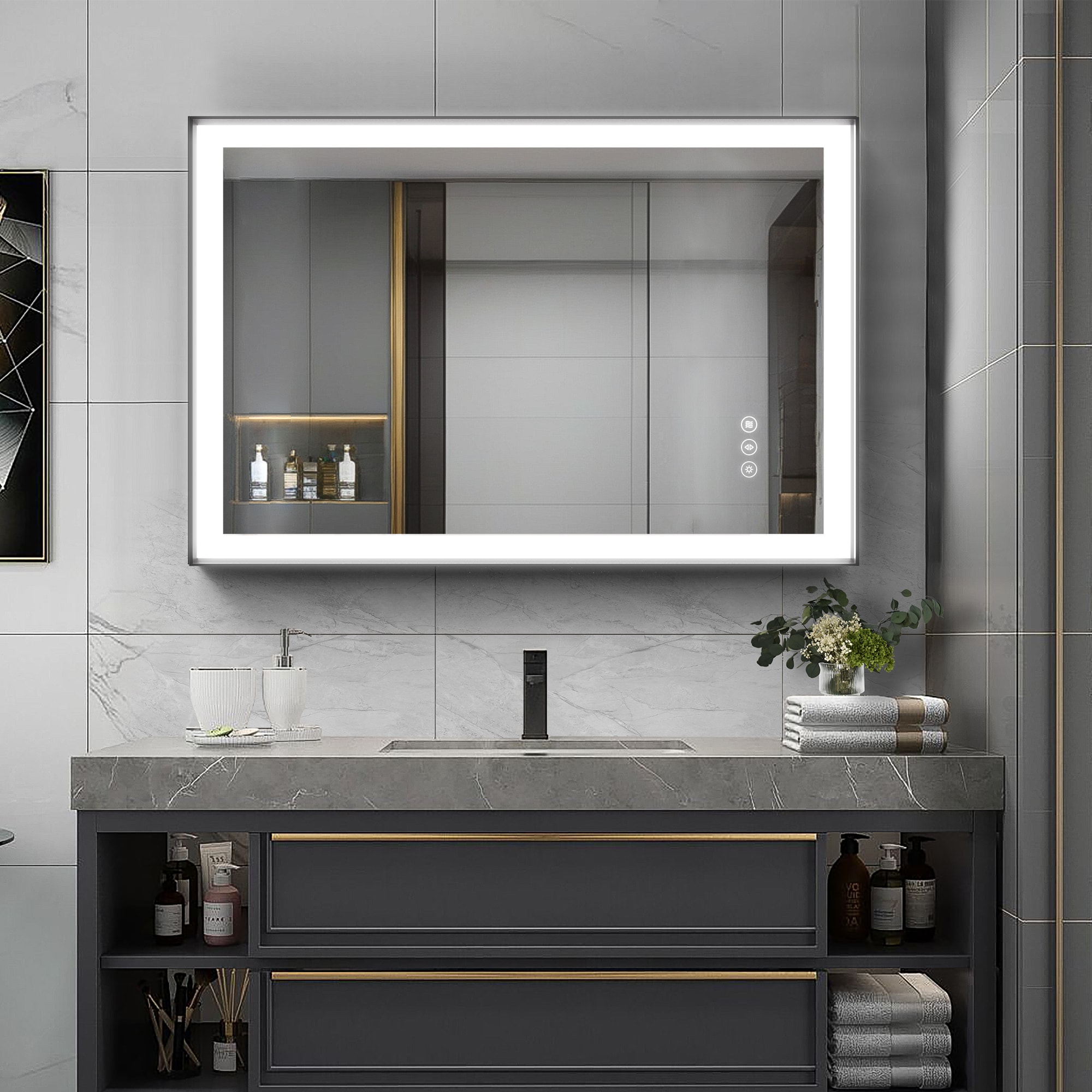 Maxax MS02-3248-ZZ Framed-Bath-Mirrors - View #2