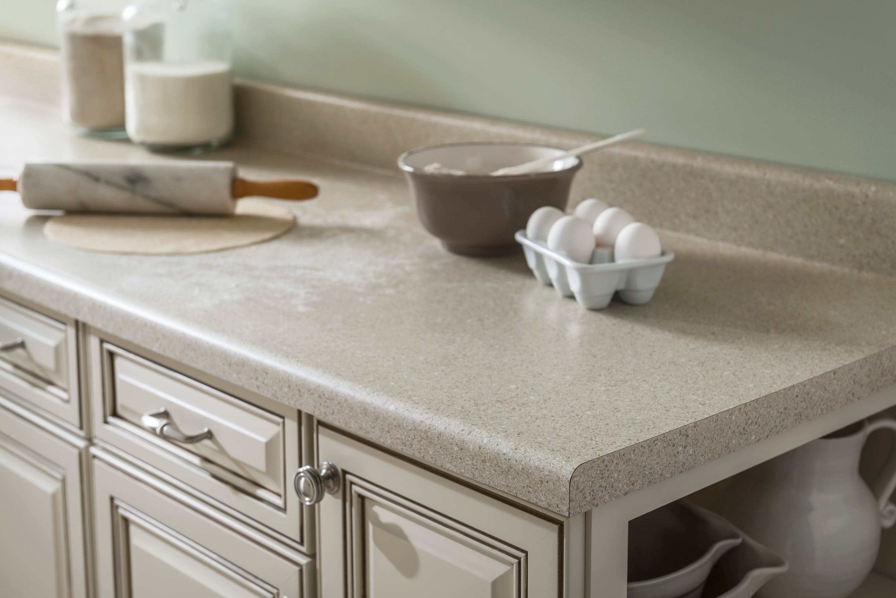 VT Dimensions Wilsonart 10-ft 4588-60 Kalahari Topaz- Matte Straight Laminate Kitchen Countertop