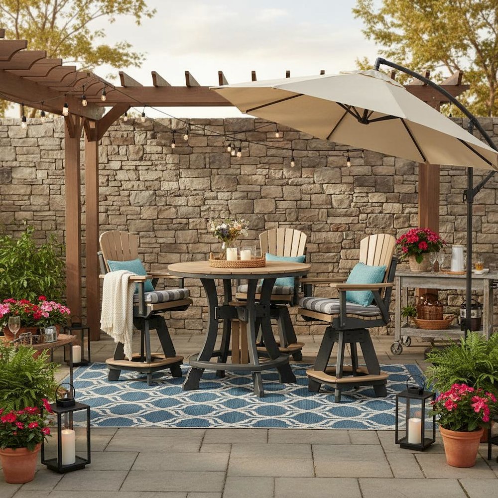 Outdoor Escape BO3152895WHT Patio-Chairs - View #2