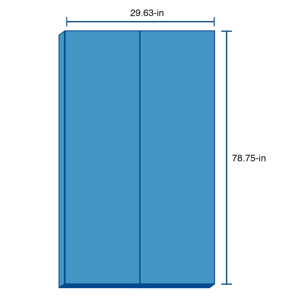 RELIABILT RAD 108-BF-30 Bifold-Sliding-Closet-Doors - View #2