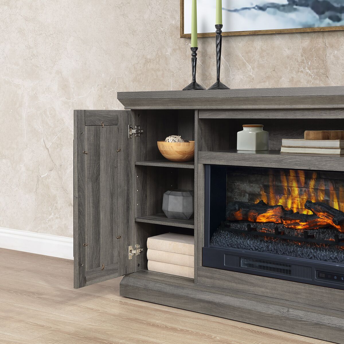 allen + roth LWFP62-9 Electric-Fireplaces - View #13