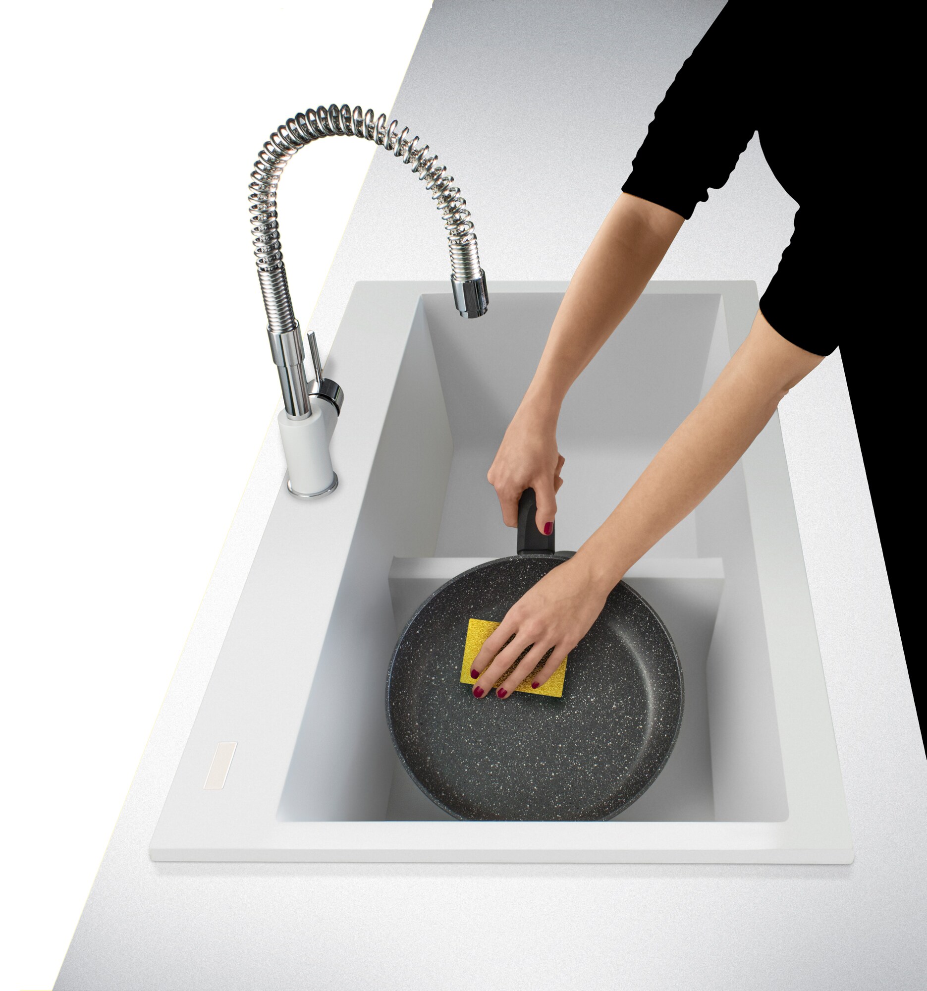 Ruvati RVG1385WH Kitchen-Sinks - View #9