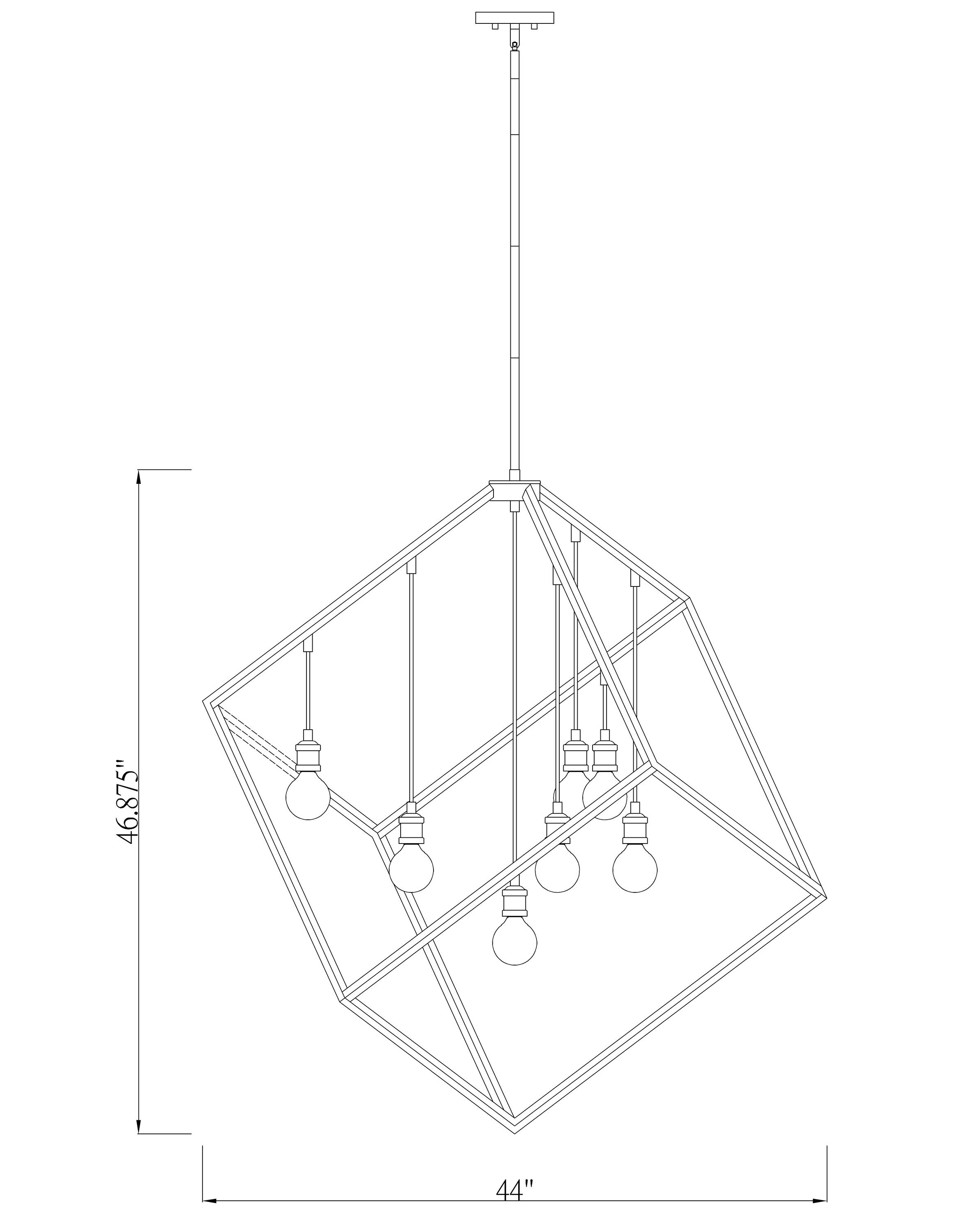 Z-Lite 478P44-BRZ-OBR Pendant-Lights - View #8