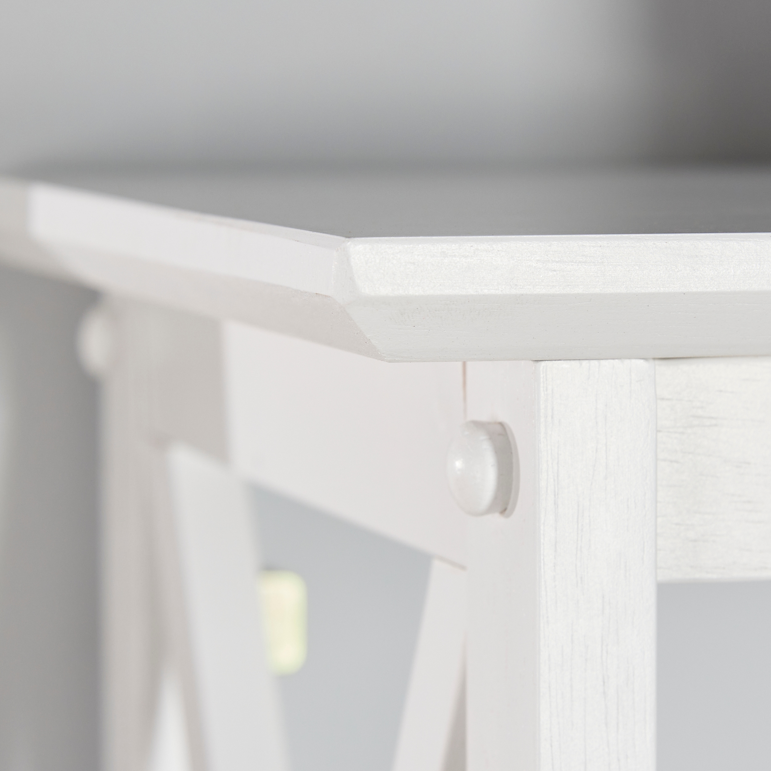 Montego Solid Wood Kids 5-Shelf White Bookcase