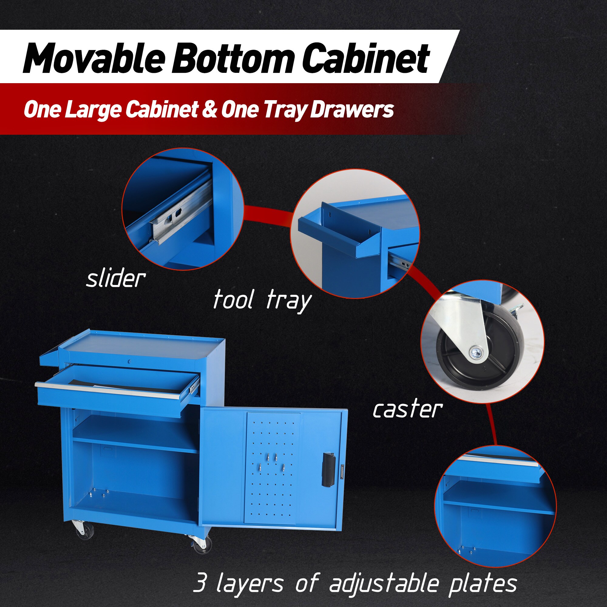 Wooakway FXLS0608-604G70 Tool-Cabinets - View #4