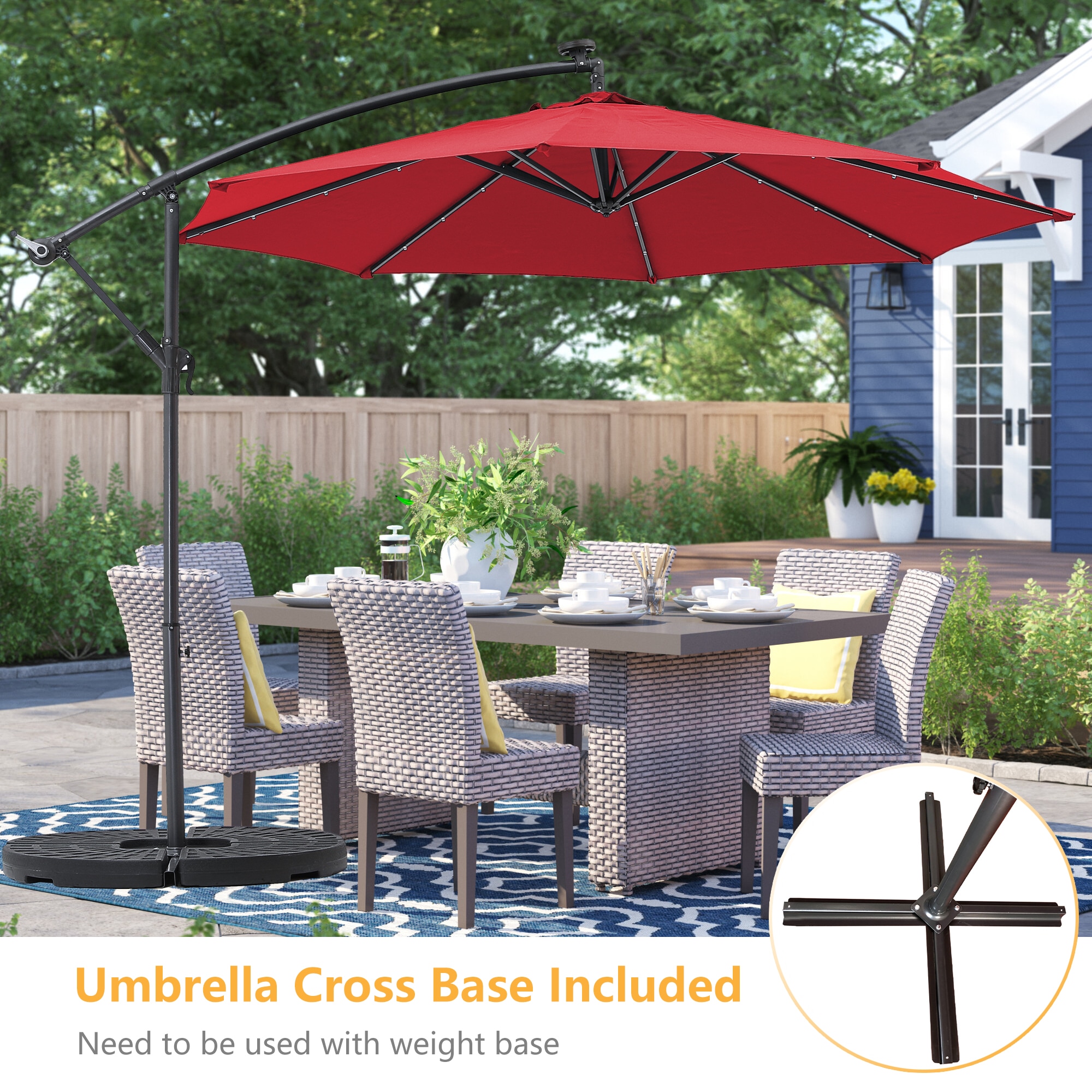 Clihome CH-H4L-R Umbrellas-2 - View #3
