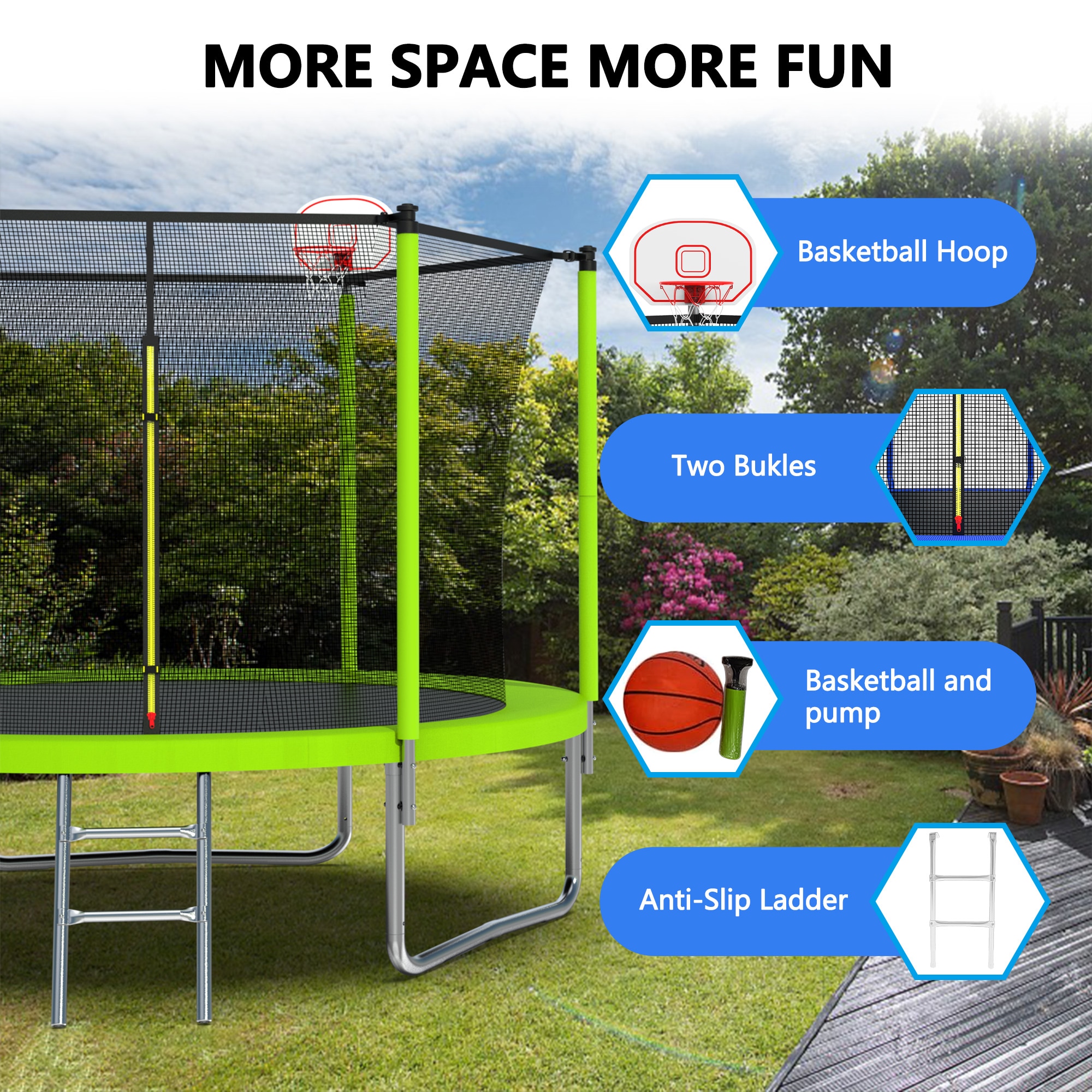Kahomvis MERS-QPH2-346 trampolines - View #3