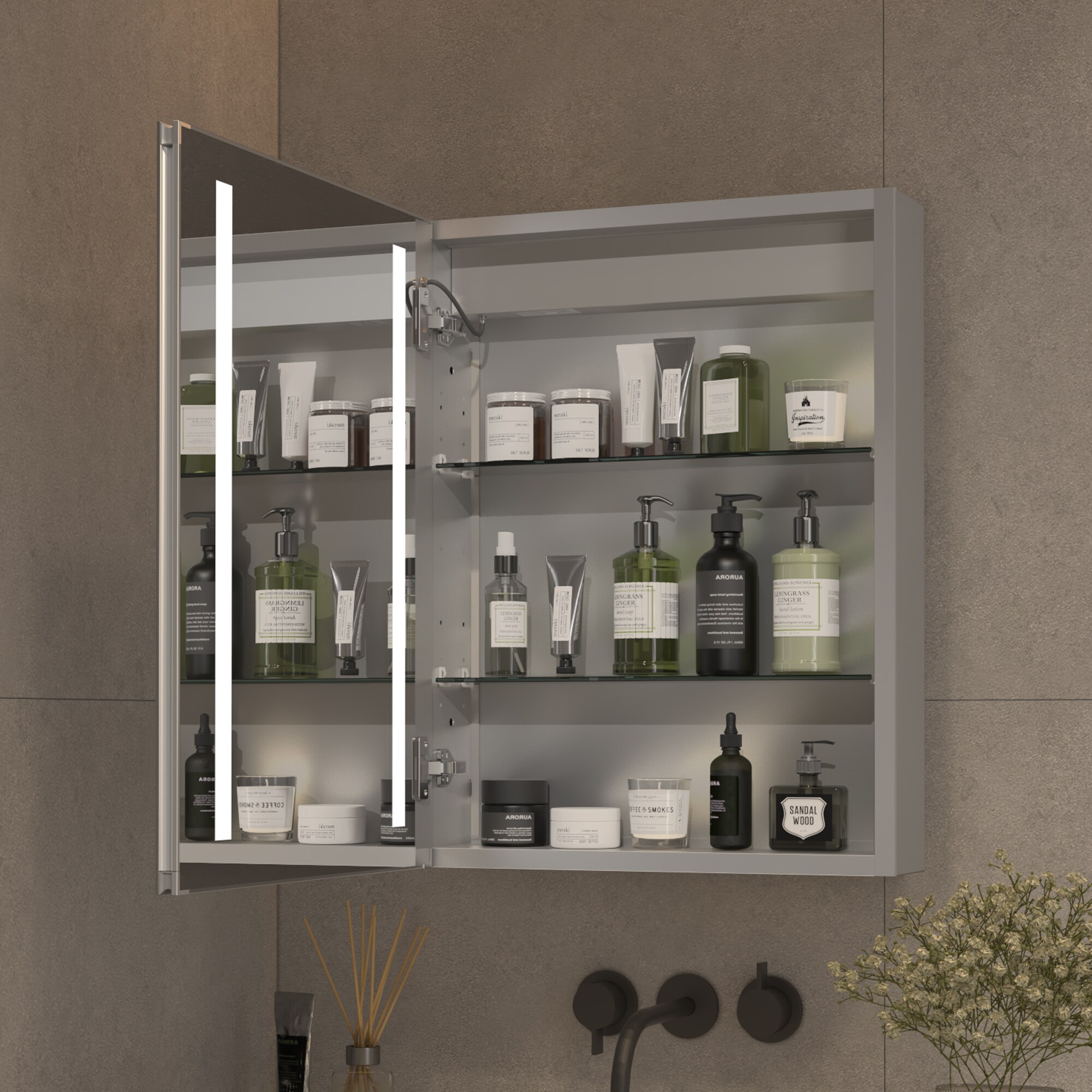 WELLFOR EX-2026L3 Bathroom-Medicine-Cabinets - View #3