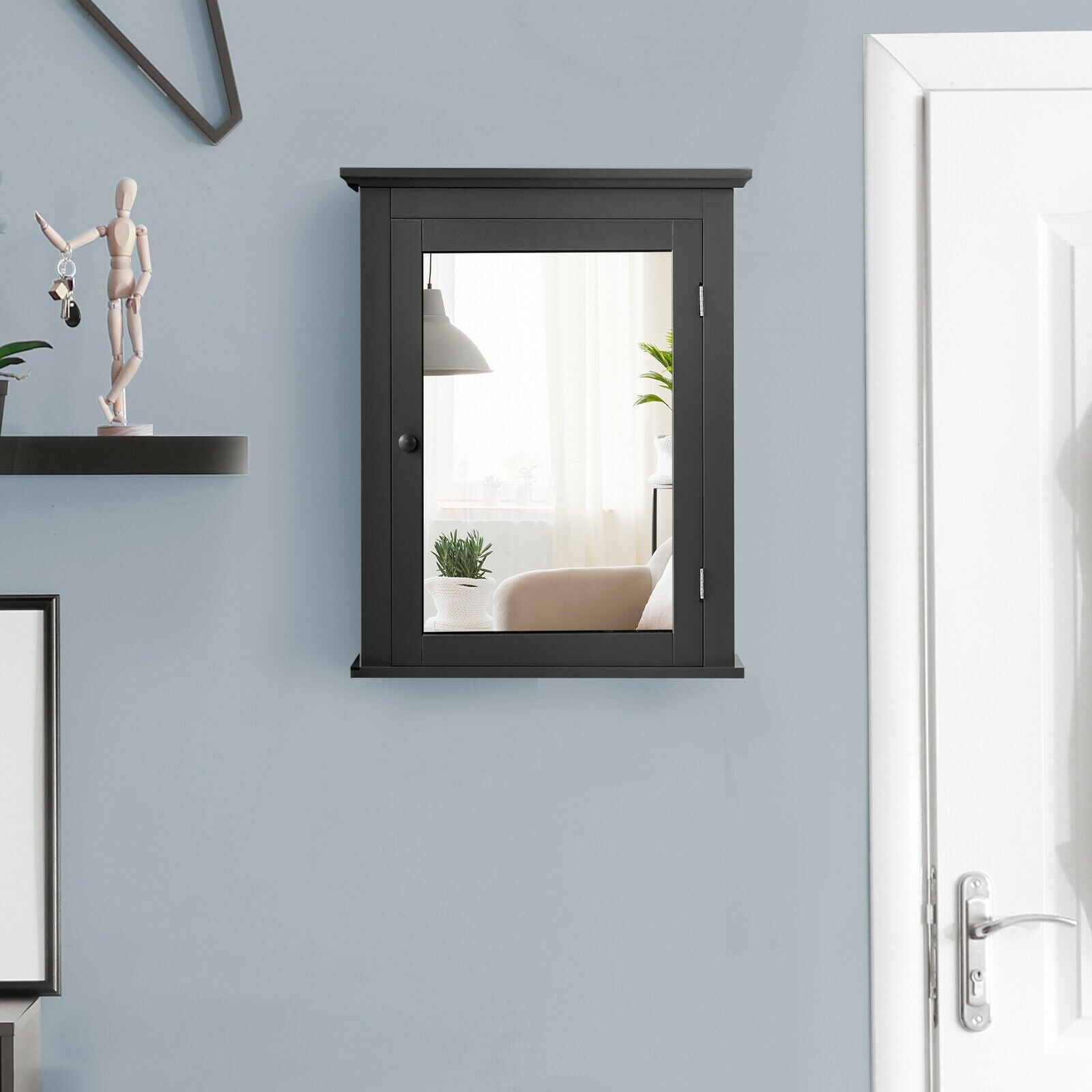 Forclover HYFE-59321BK Bathroom-Medicine-Cabinets - View #11