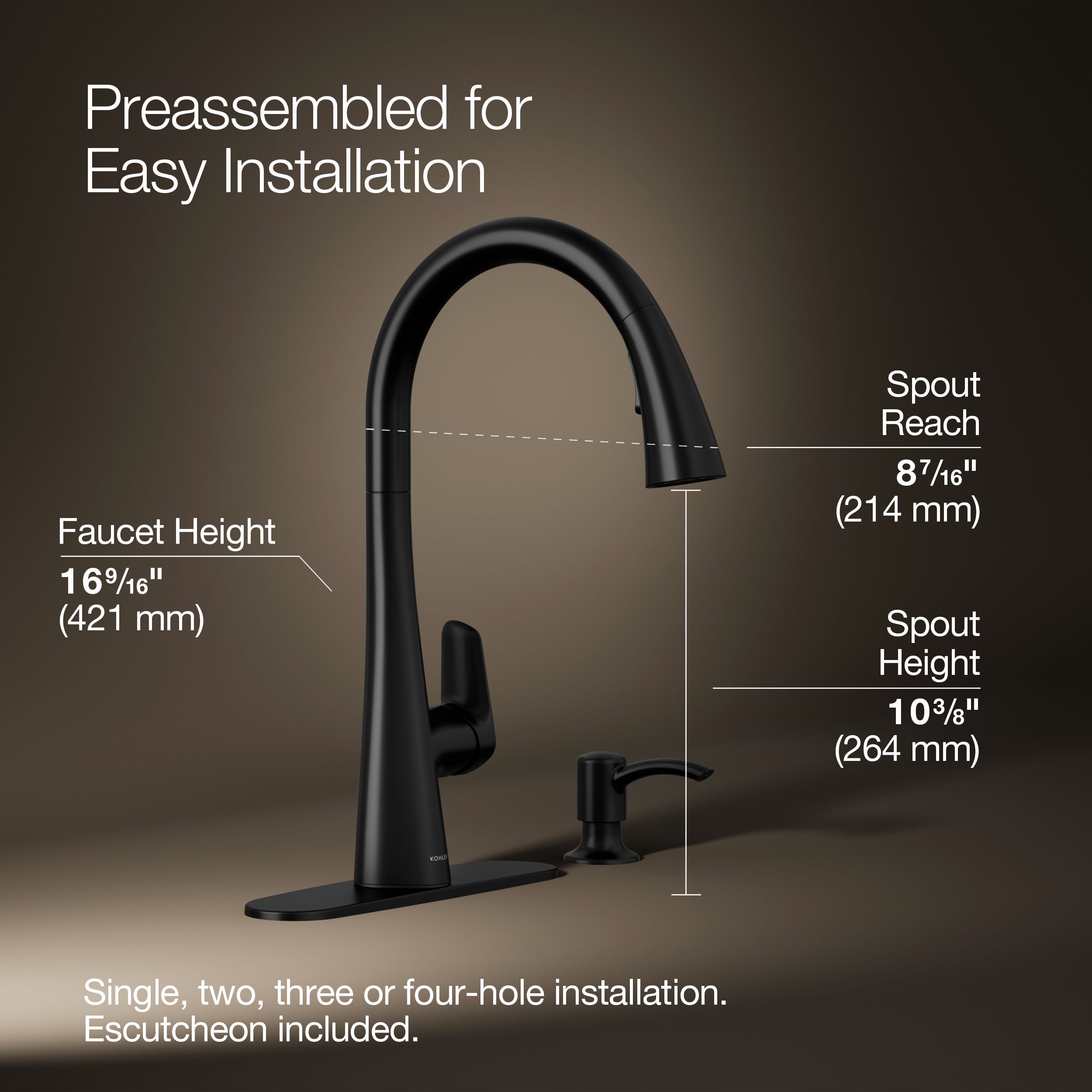 KOHLER R33444-SD-BL Kitchen-Faucets - View #3