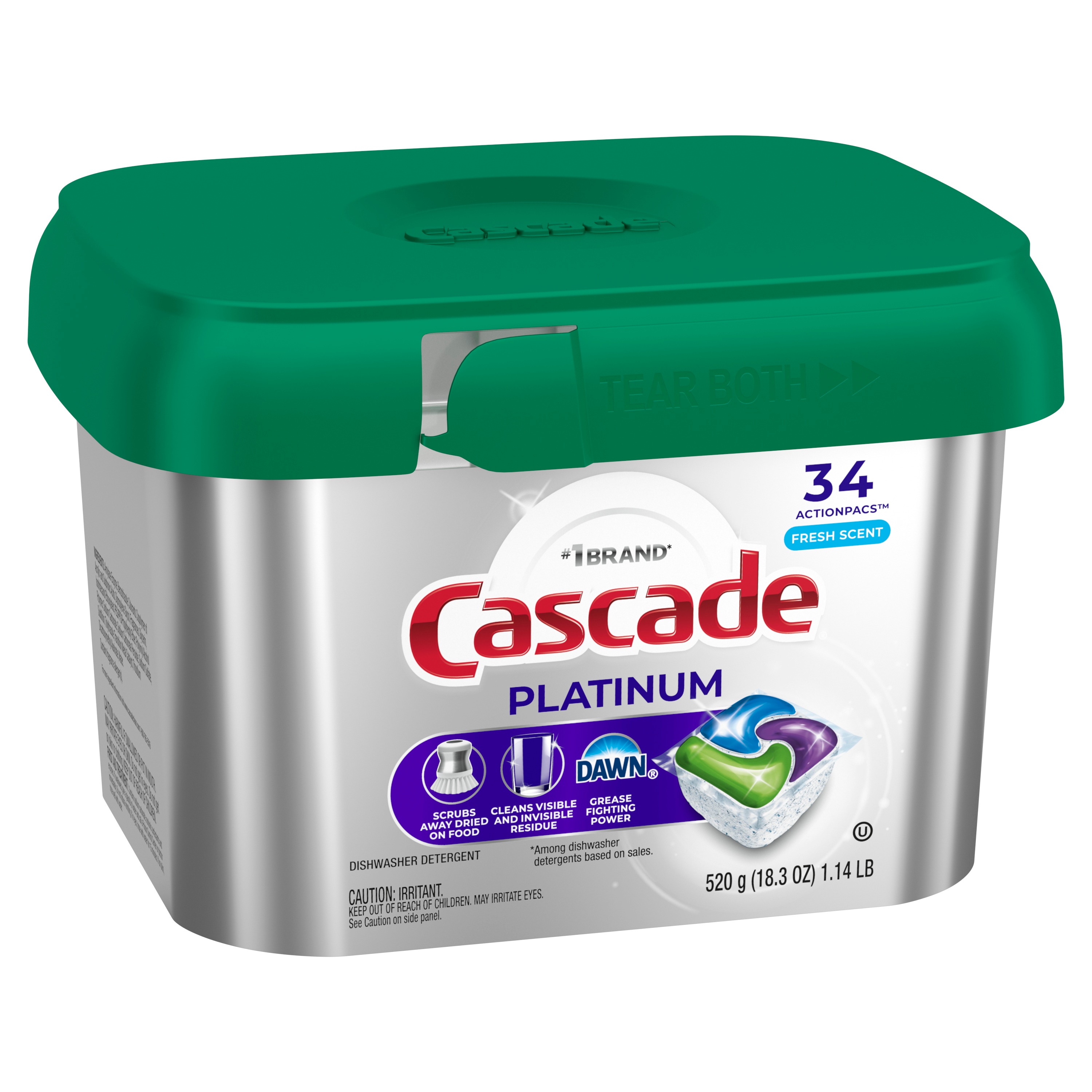 Cascade 3077215542 Dishwasher-Detergent - View #2