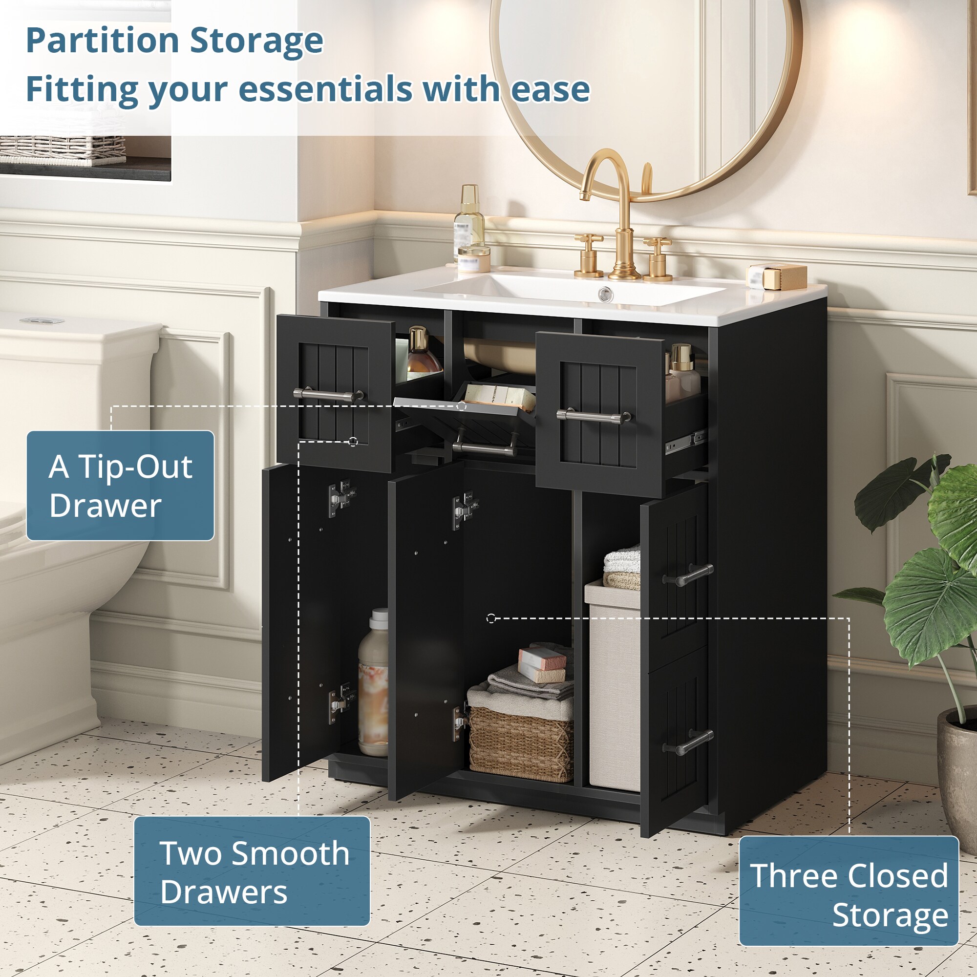 AAZJ 710-N710P331580B Bath-Vanity-Combo - View #6