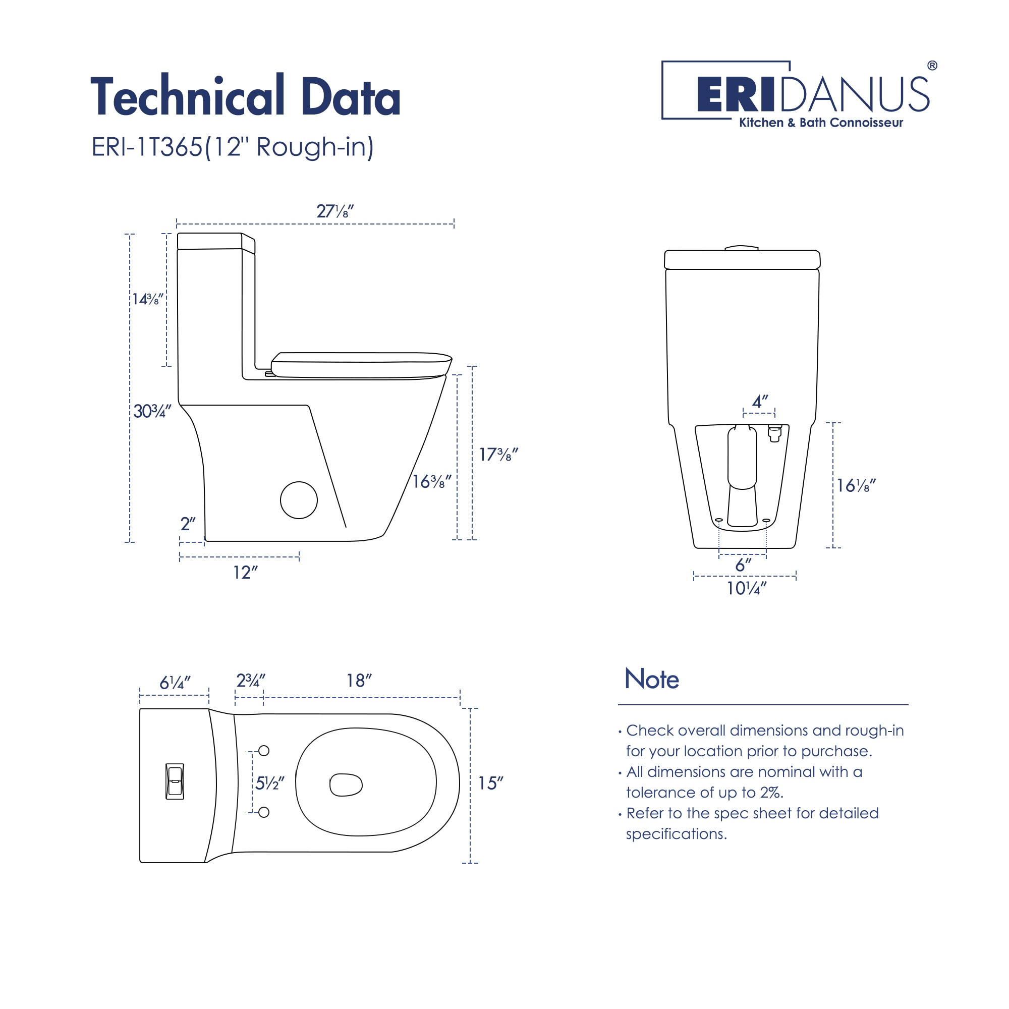 Eridanus ERI-1T365 toilets - View #10