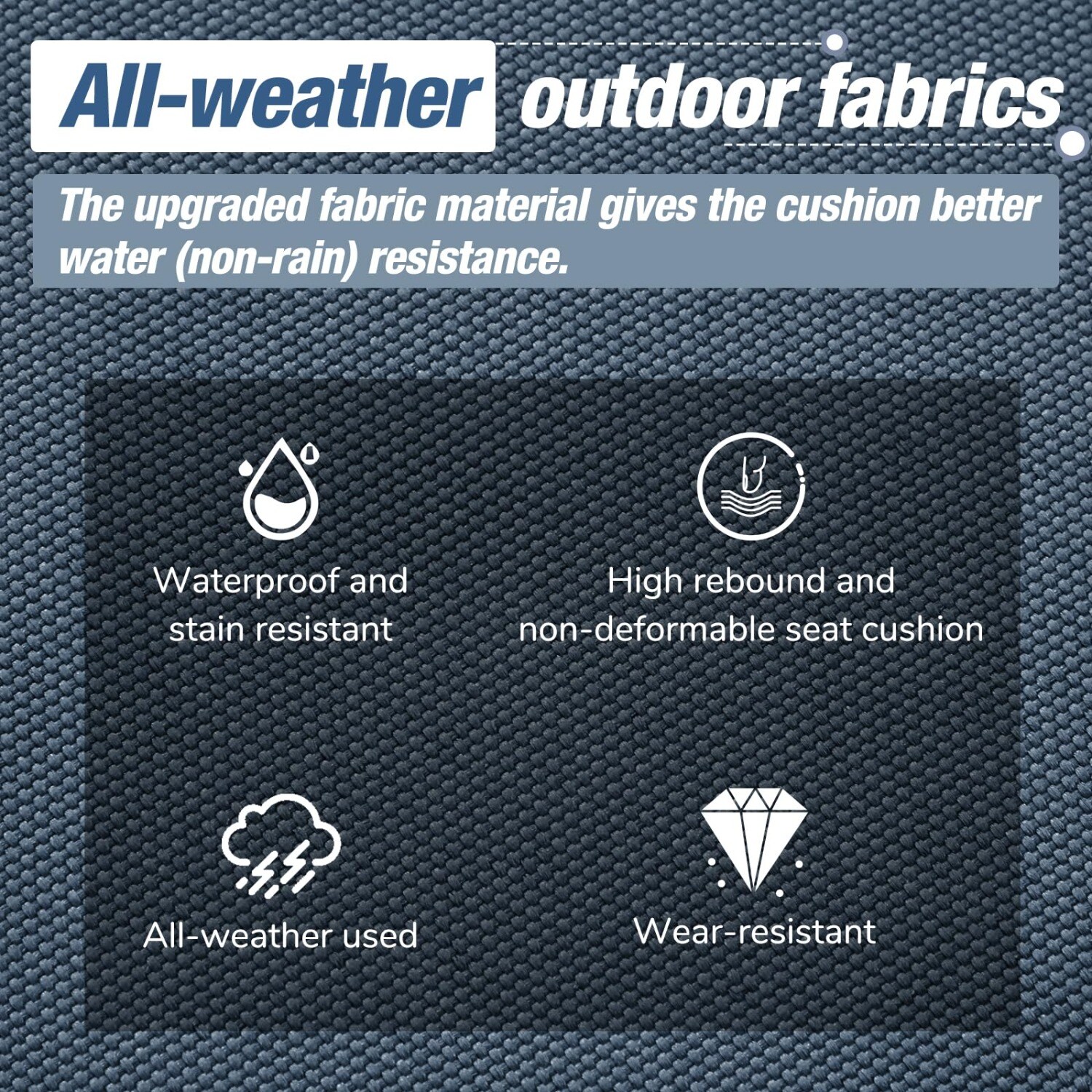 AECOJOY 16500BU-LS01 Patio-Sofas-Daybeds - View #5