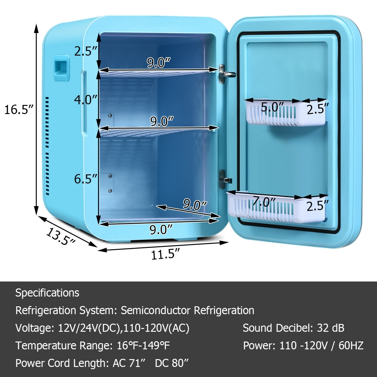 60L 470mm Width Compressor Minibar Fridge Without Freezer Single Door Mini  Fridge No Freezer Defrost Small Compact Refrigerator - China Larder Fridge  Without Freezer and Larder Small Refrigerator Without Freezer price