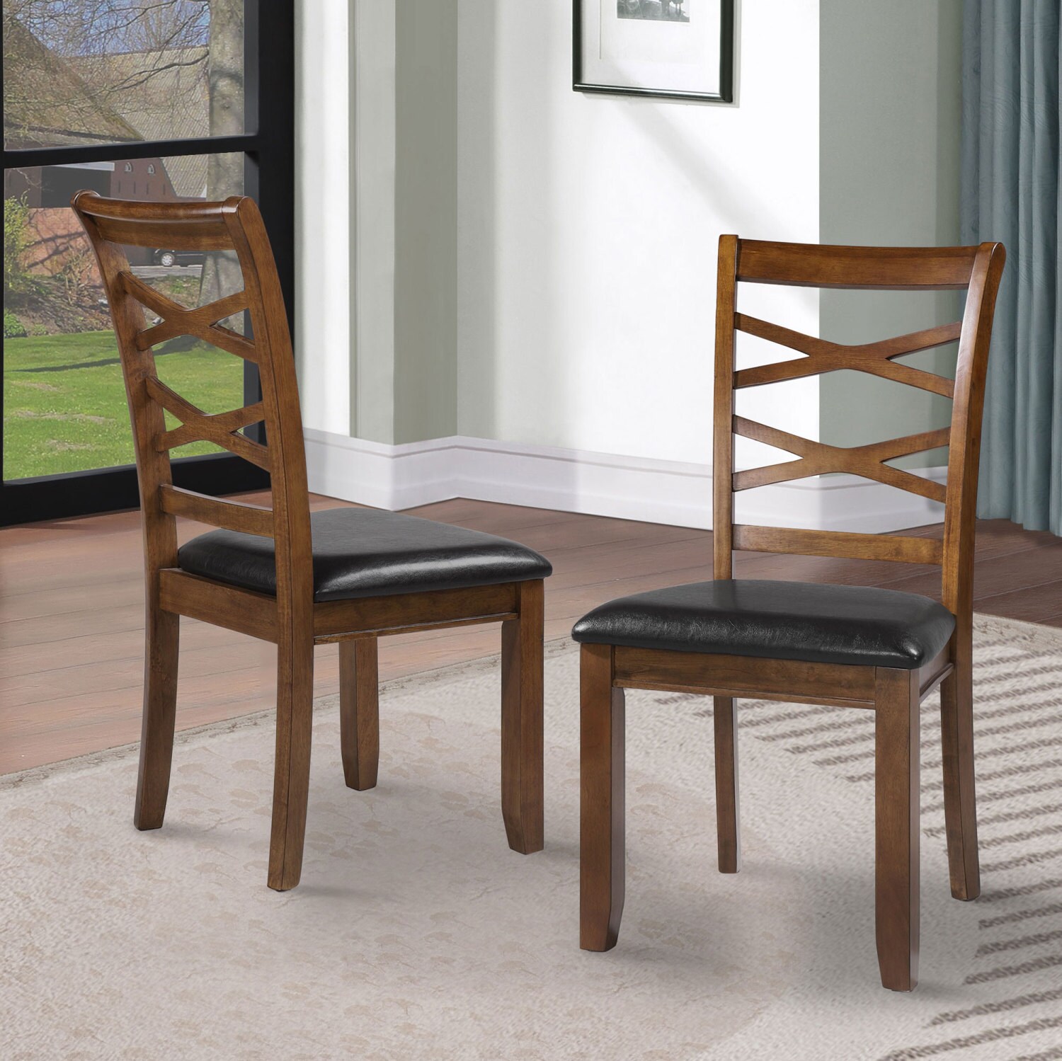 Sezeven Q6JJAQ-LWS20013-O7 Essentials Casual Brown LeatherCorner Chair