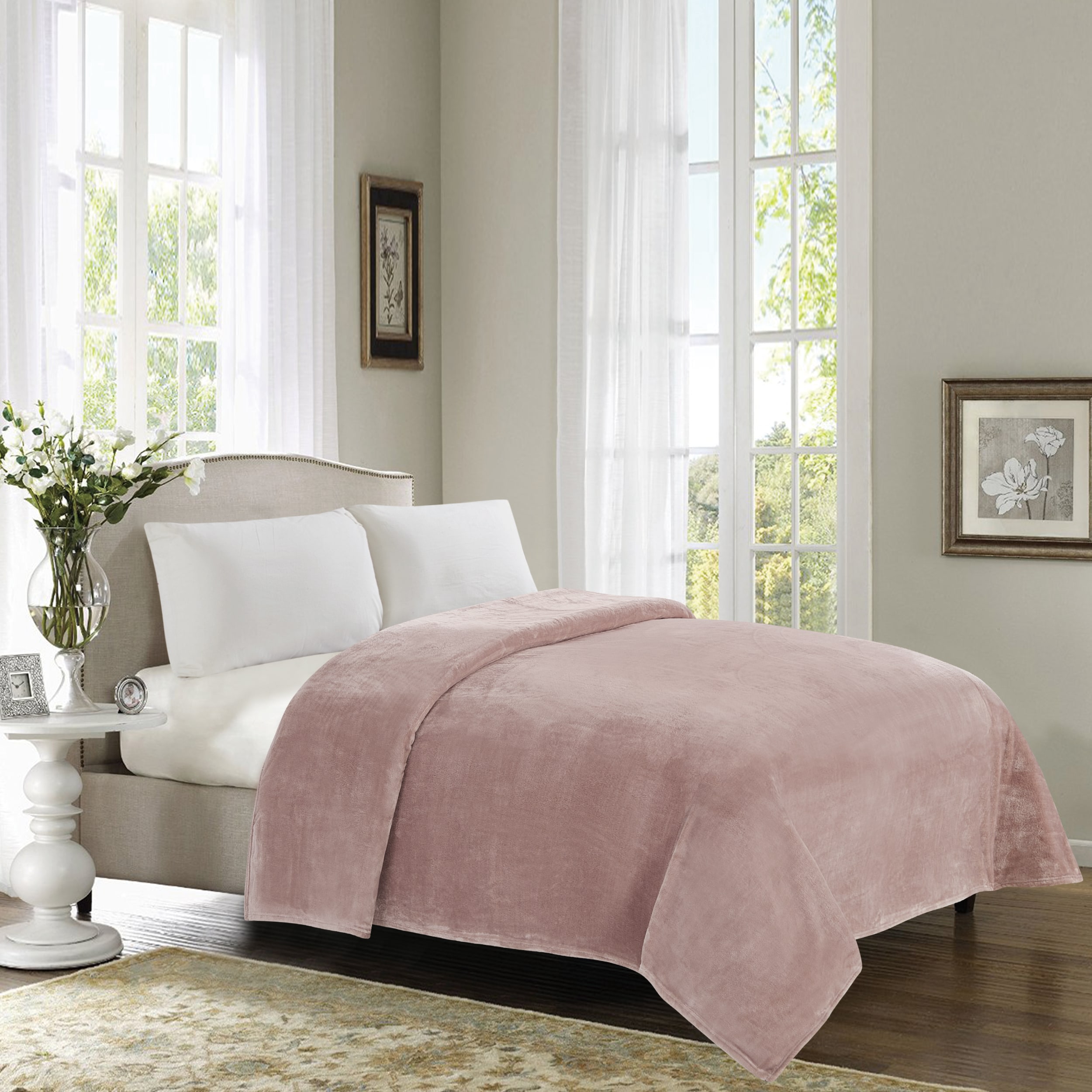 Thesis 00120 Mauve 66-in x 90-in Blanket