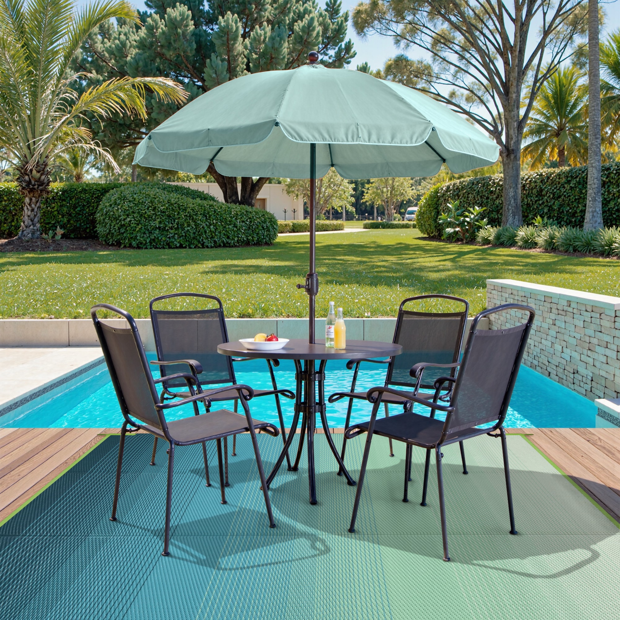 Lahome OR-PP-010-BL1 rugs - View #3