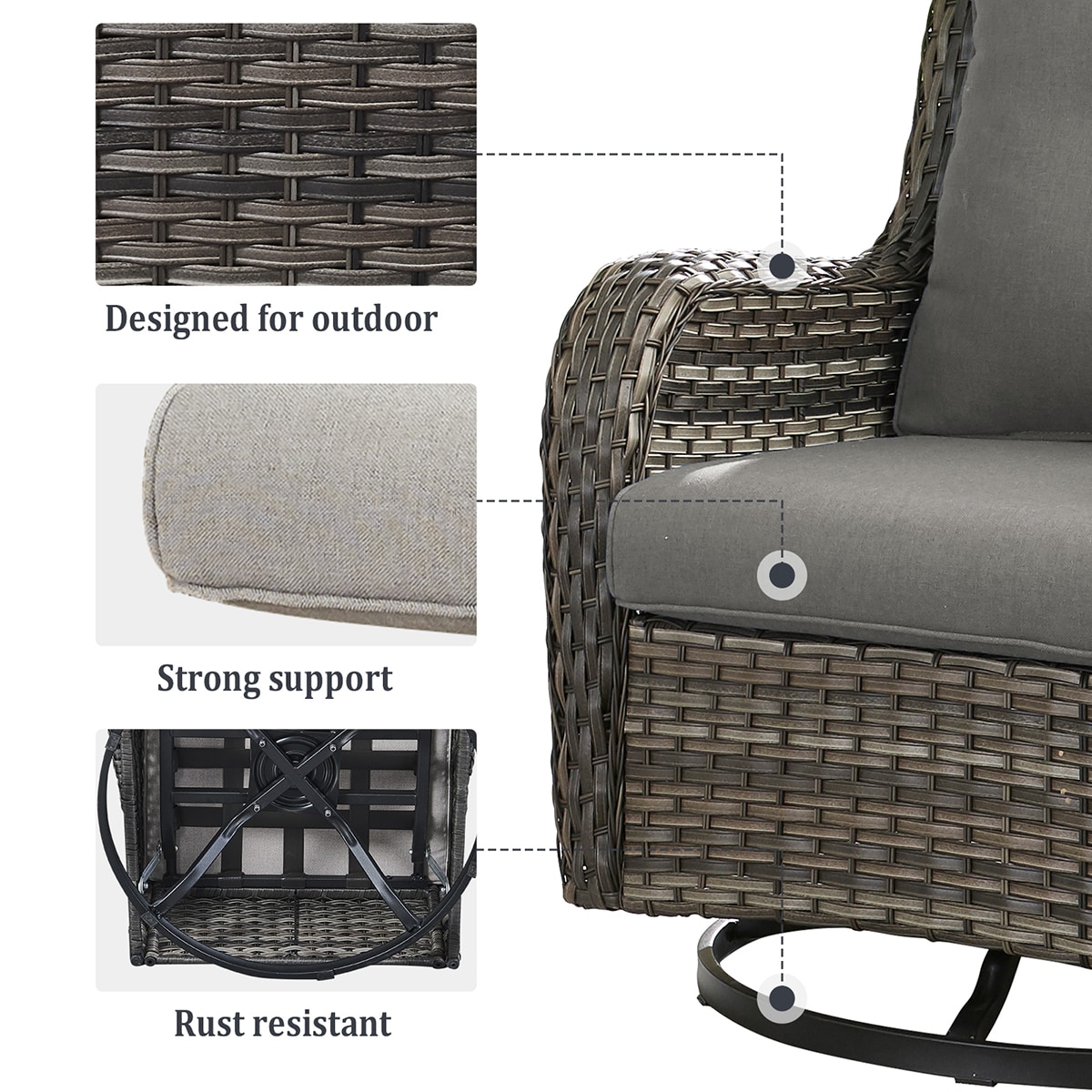 Rilyson FS145024APGY13-2 Patio-Conversation-Sets - View #9