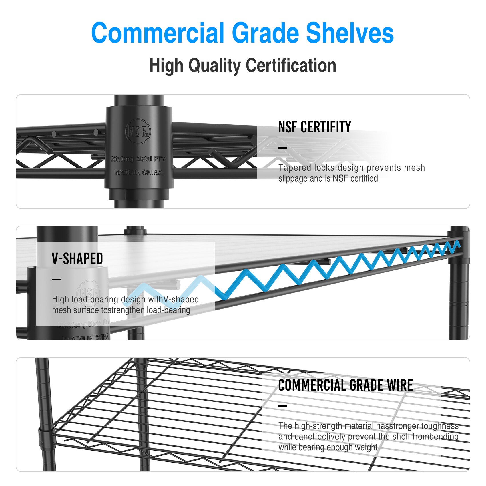Kahomvis LIKE-QPS4-995 Free-Standing-Shelving - View #5