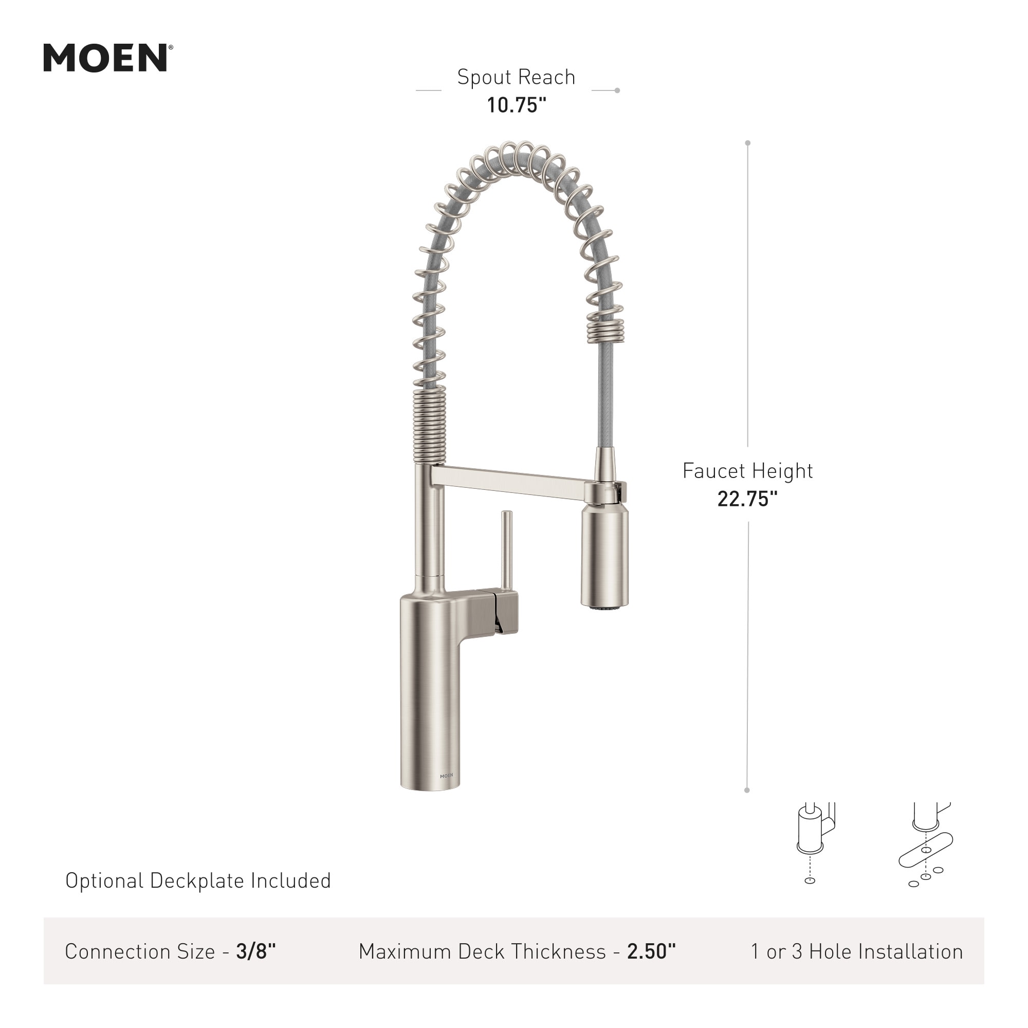 Moen 87863SRS Kitchen-Faucets - View #10