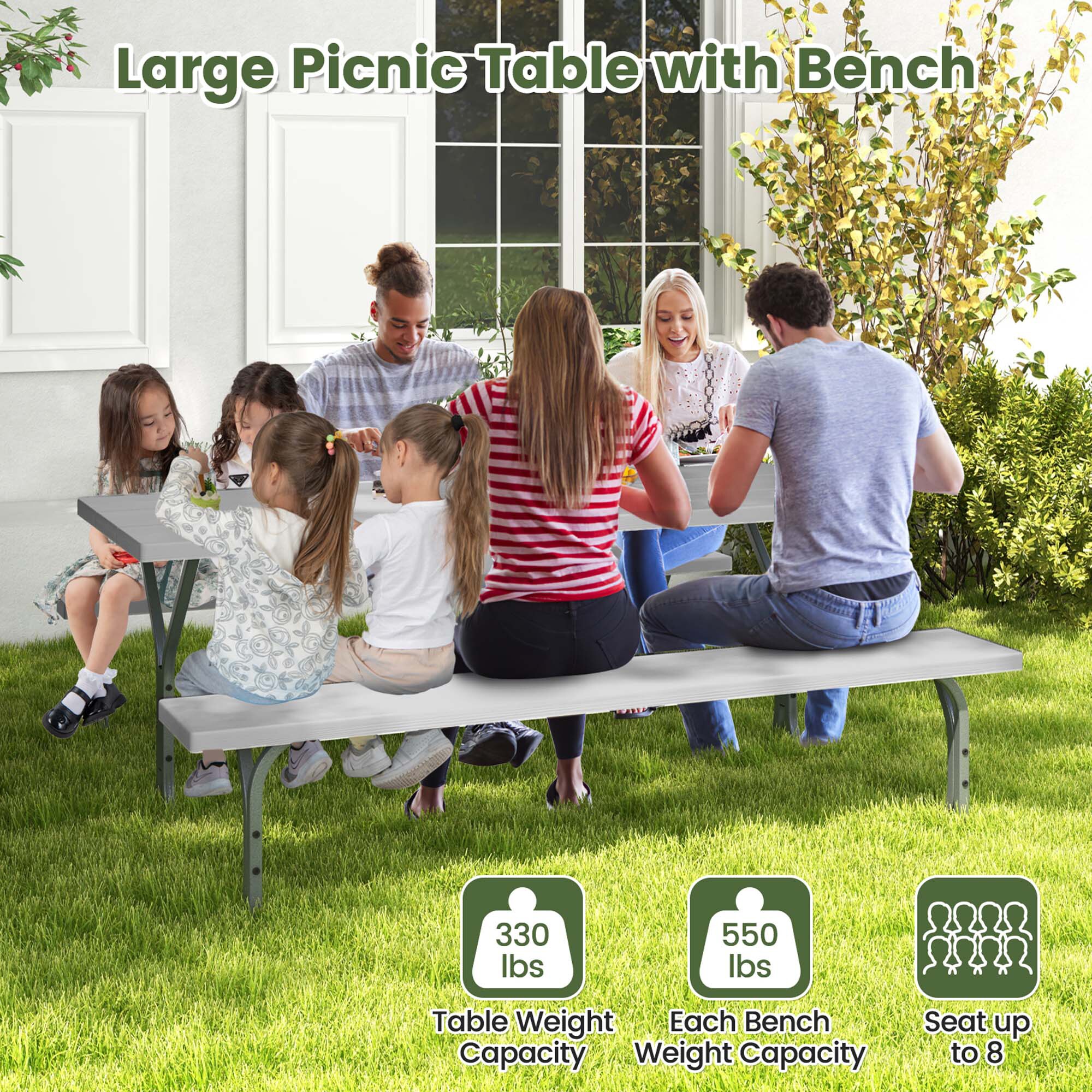 Costway HCST01484 Patio-Tables - View #7