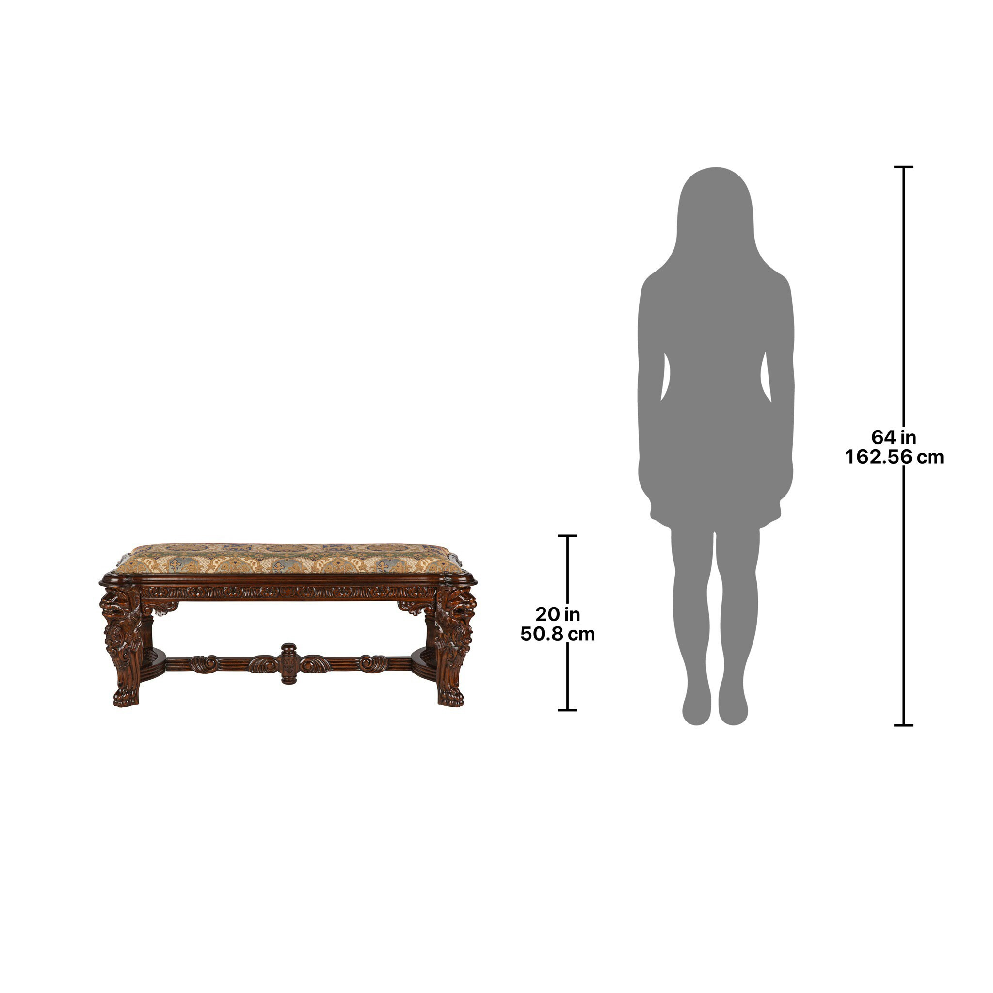 Design Toscano AF51291 bench - View #9