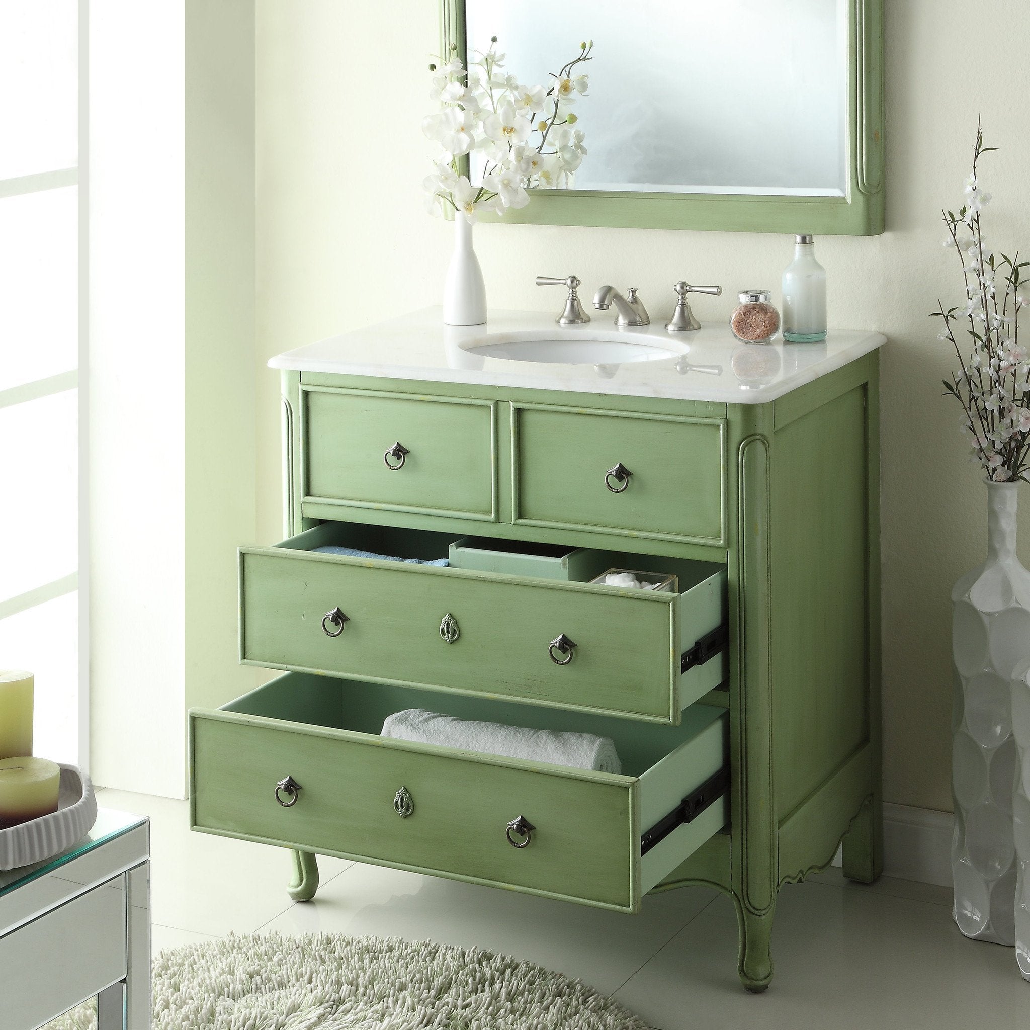 Benton Collection HF-081G Bath-Vanity-Combo - View #2