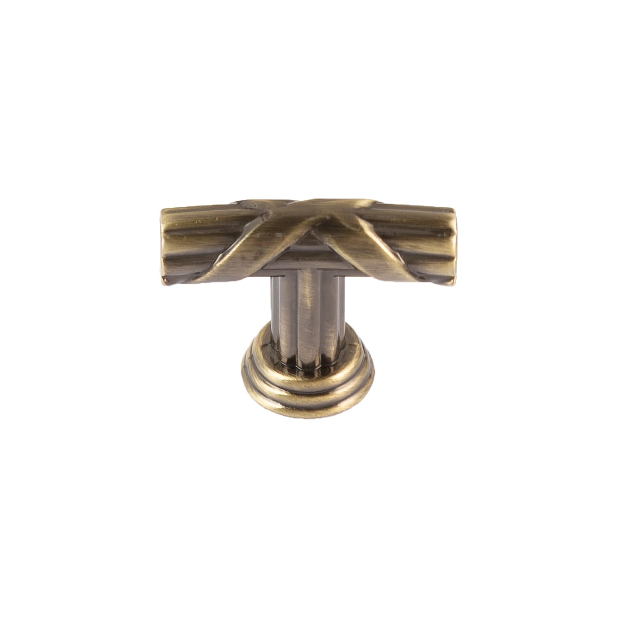 Utopia Alley HW442AB HW442XX 1-4/7-in Antique Brass Rectangular Classic Cabinet Knob
