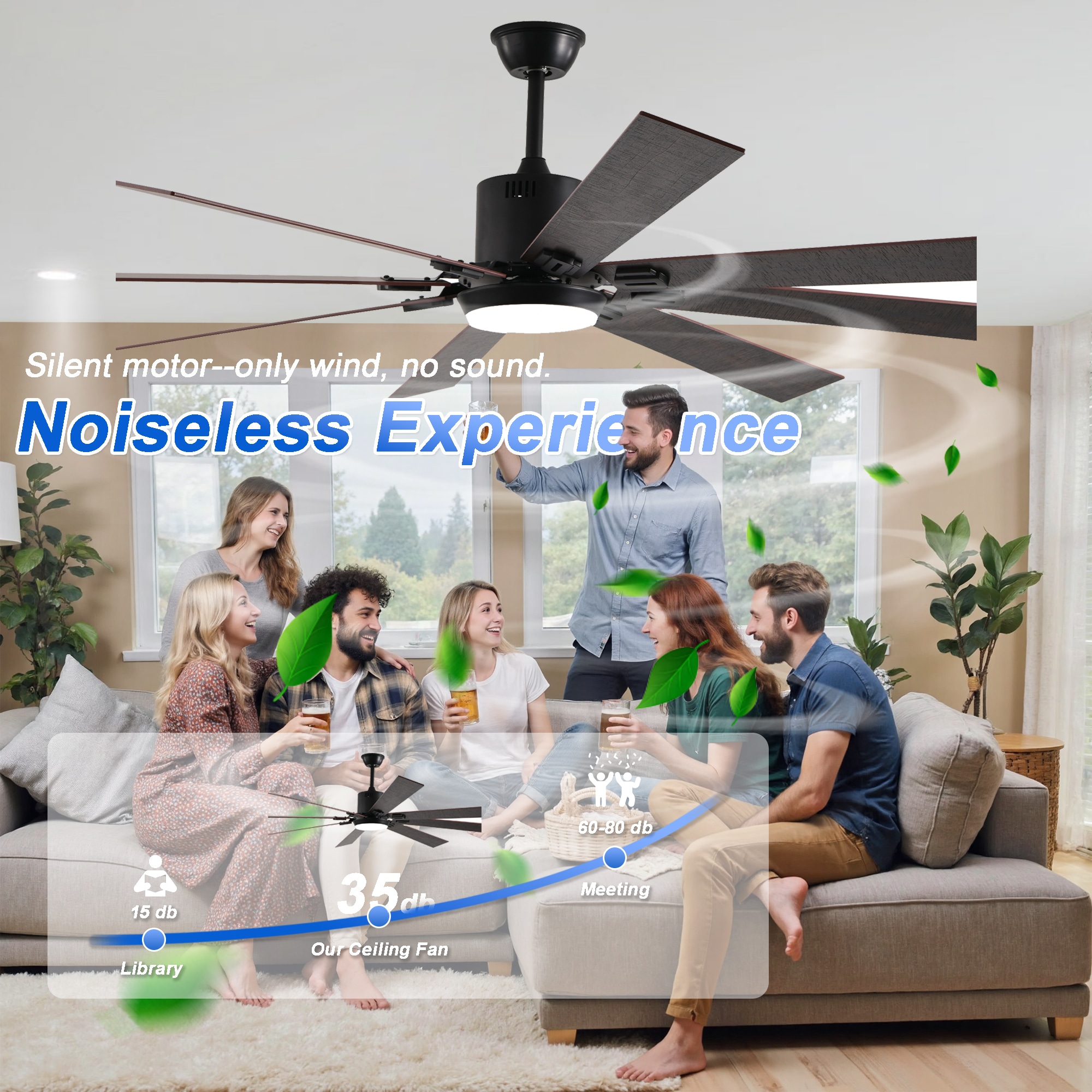 Sunrinx MG9-CF-19 Ceiling-Fans - View #9