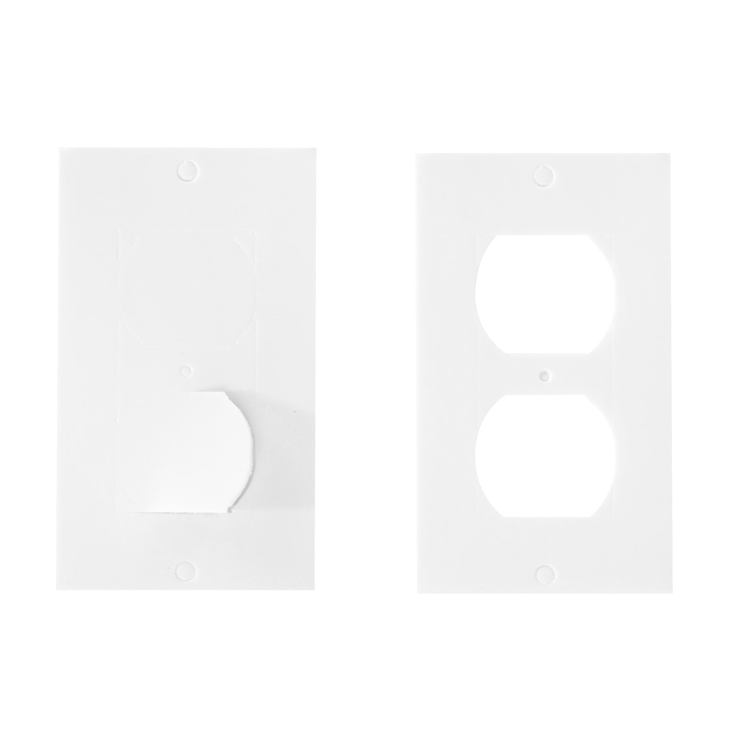 2 Inch White Screen Tape - 6 Pack