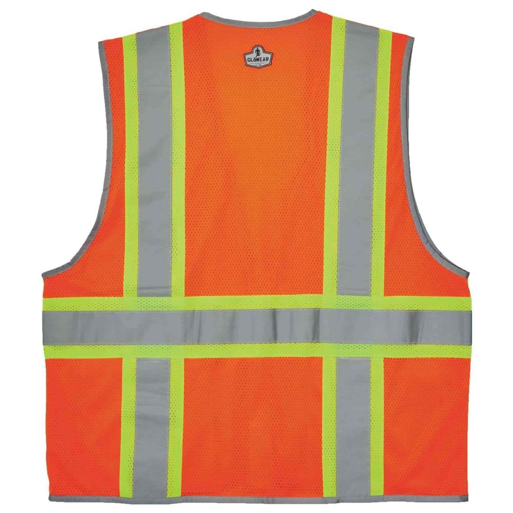 GloWear Orange Polyester High Visibility (Ansi Compliant) Enhanced ...