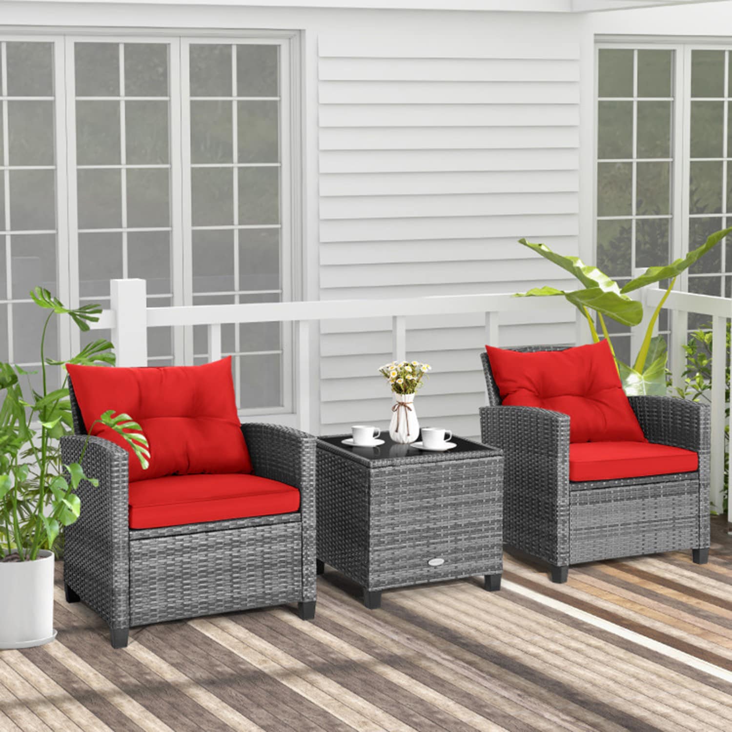 Mondawe 214RE-HY Patio-Conversation-Sets - View #2
