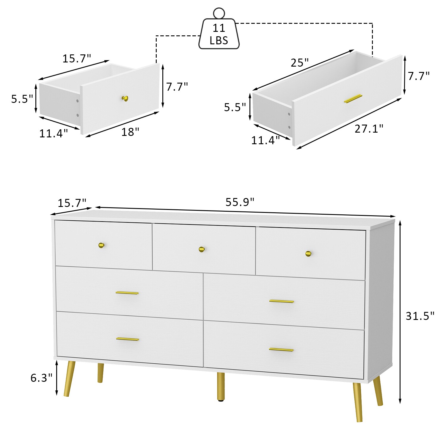 FUFU&GAGA YC0016-01 dressers - View #14