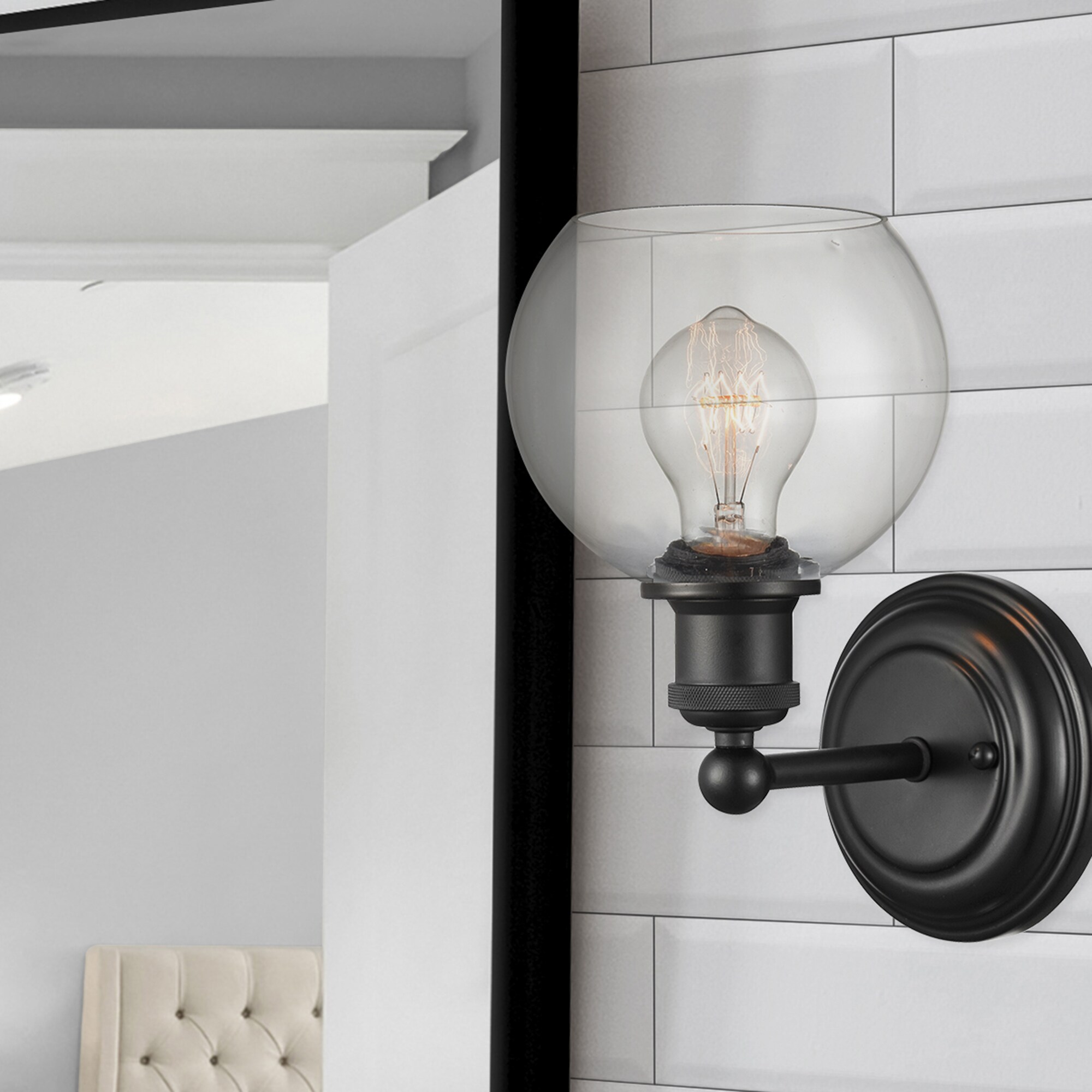 Innovations Lighting 341-1W-BK-G122-6 b090000 - View #3