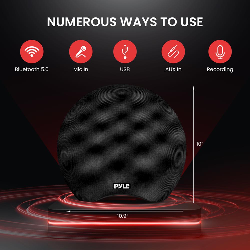 Pyle PNX8BK Portable-Speakers - View #3