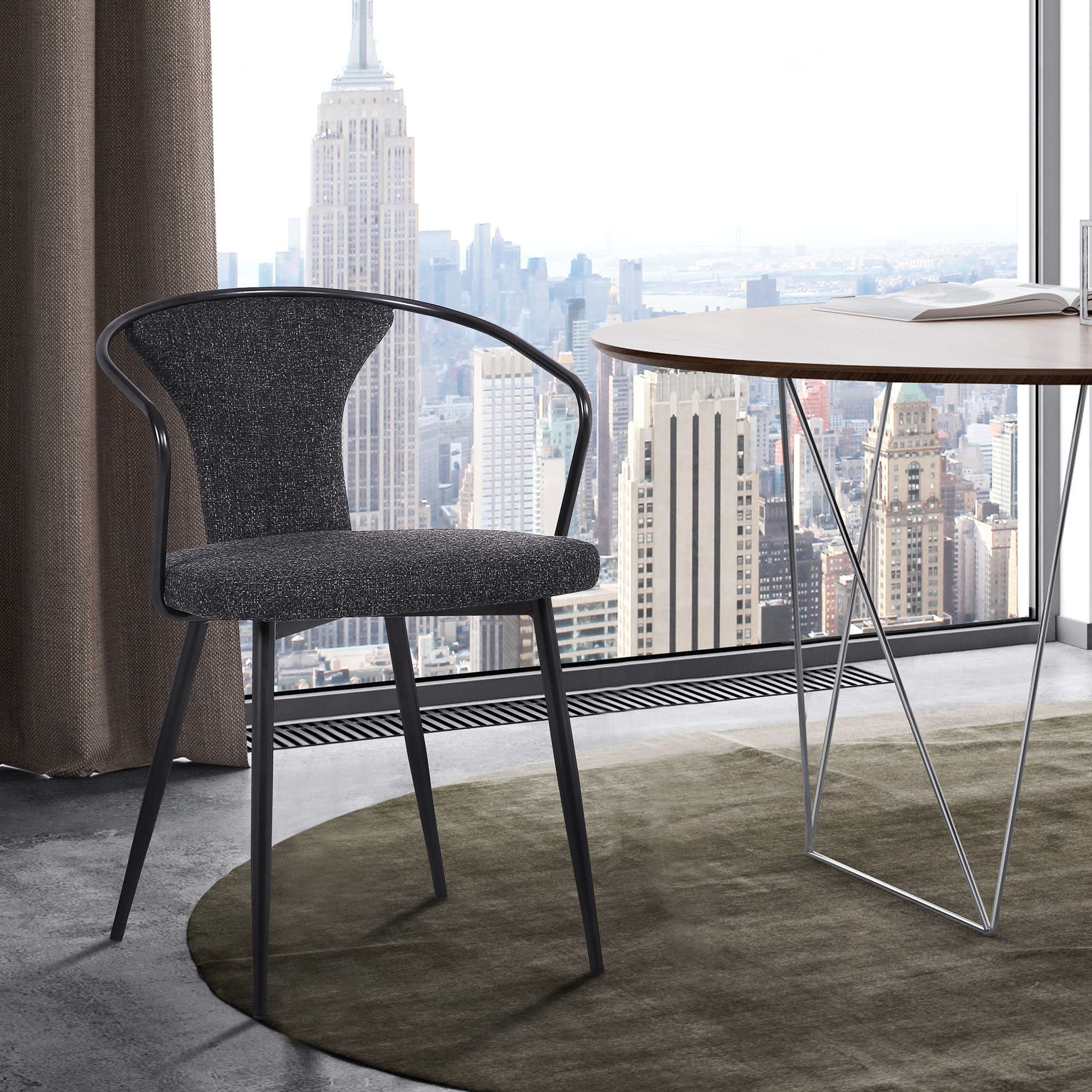 Armen Living LCFCSIBLBL Dining-Chairs - View #6