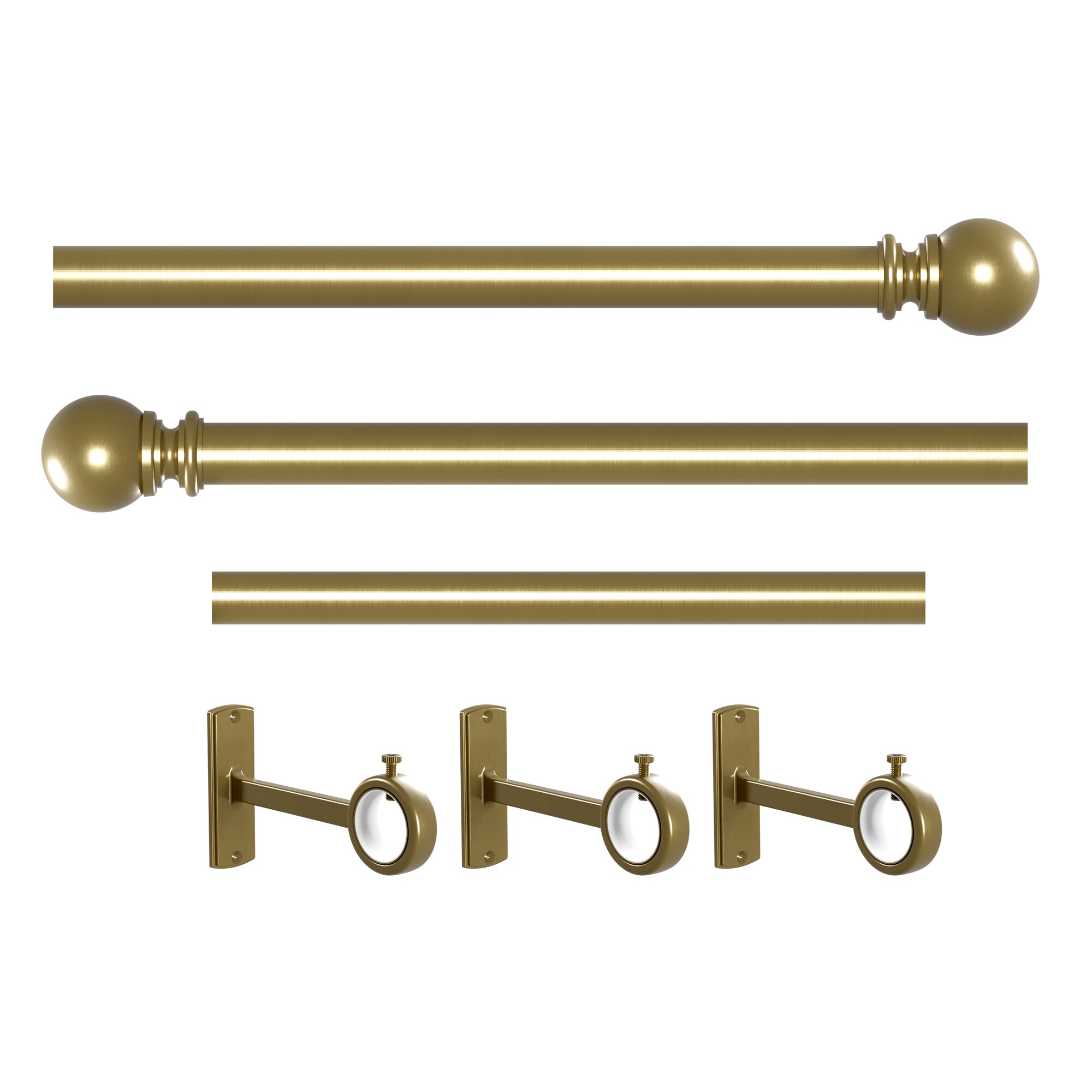 allen + roth FSI 1201B BGLD Curtain-Rods - View #15