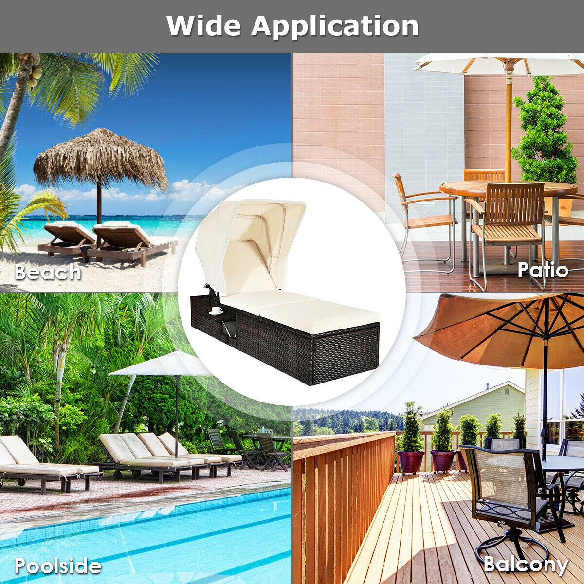Volenca VOL-X9CUNV Patio-Sofas-Daybeds - View #7