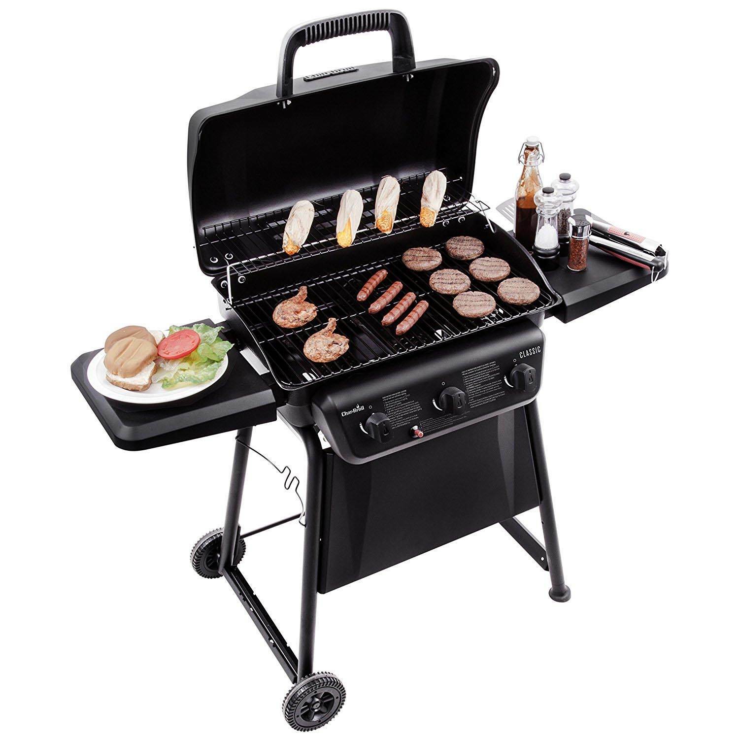 Char Broil Black 3 Burner Liquid Propane Gas Grill in the Gas