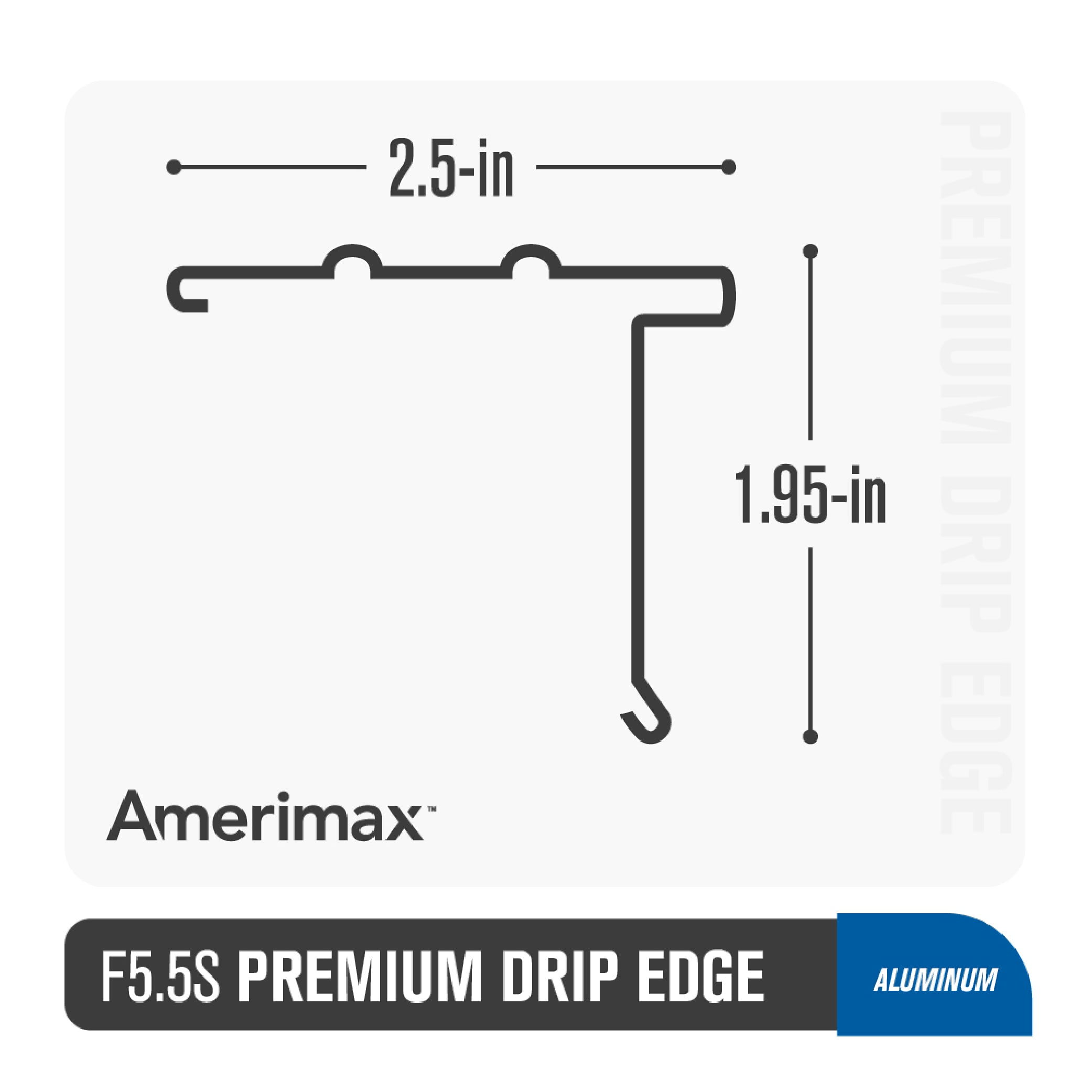 Amerimax 5511733120 Drip-Edges - View #4